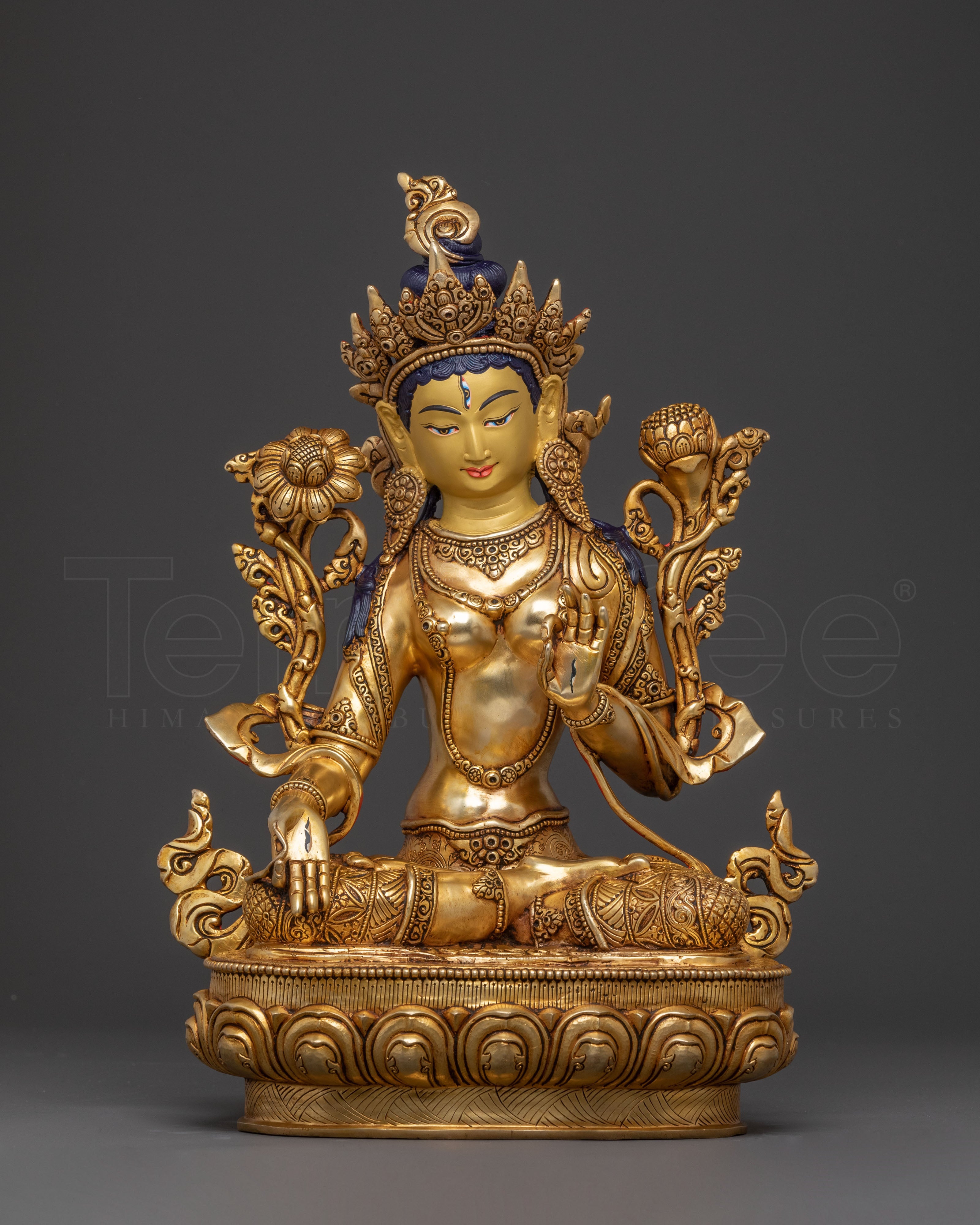 White Tara Spiritual Statue | Symbol of Purity