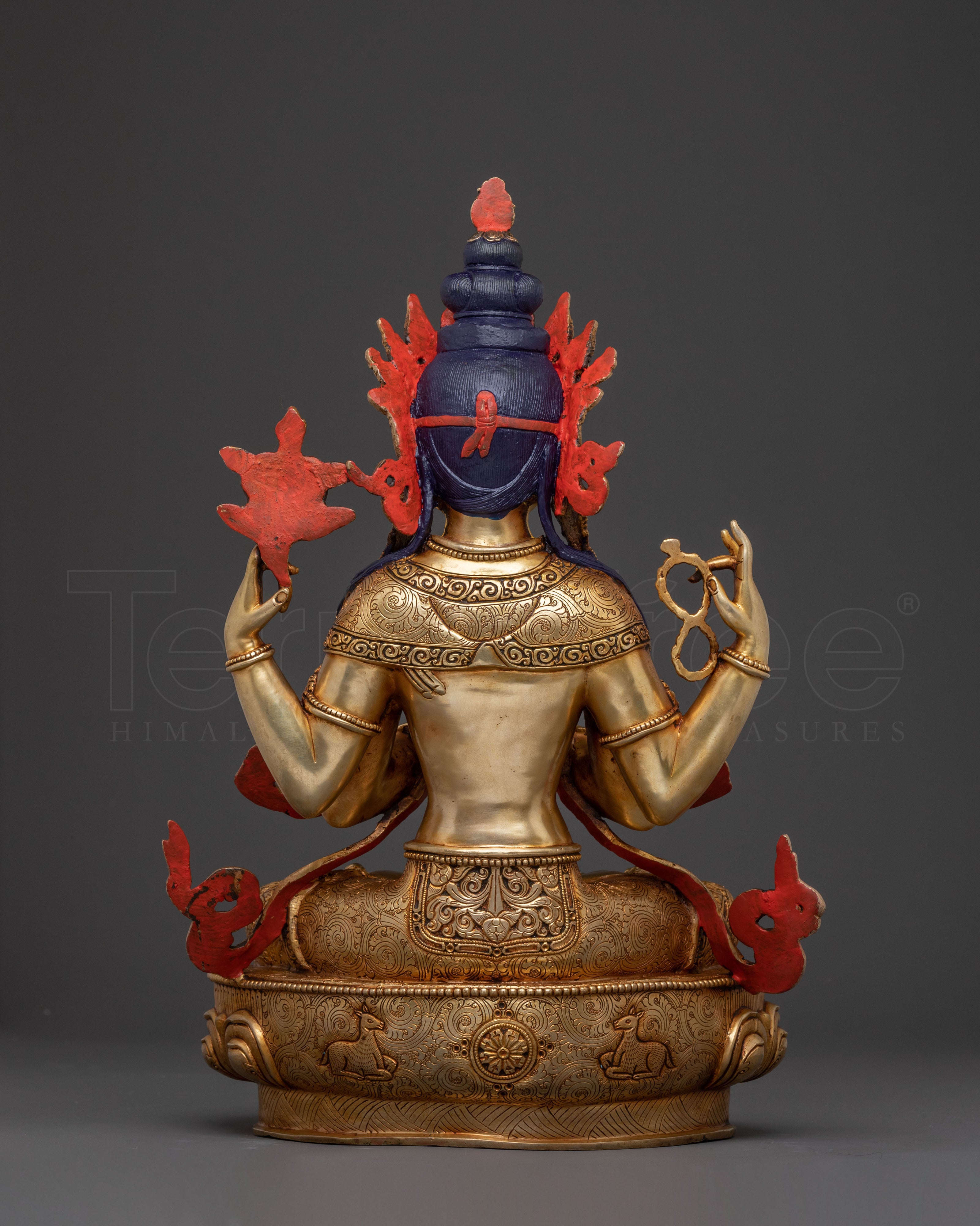 Compassionate Blessings Chenrezig Statue | Spiritual Art