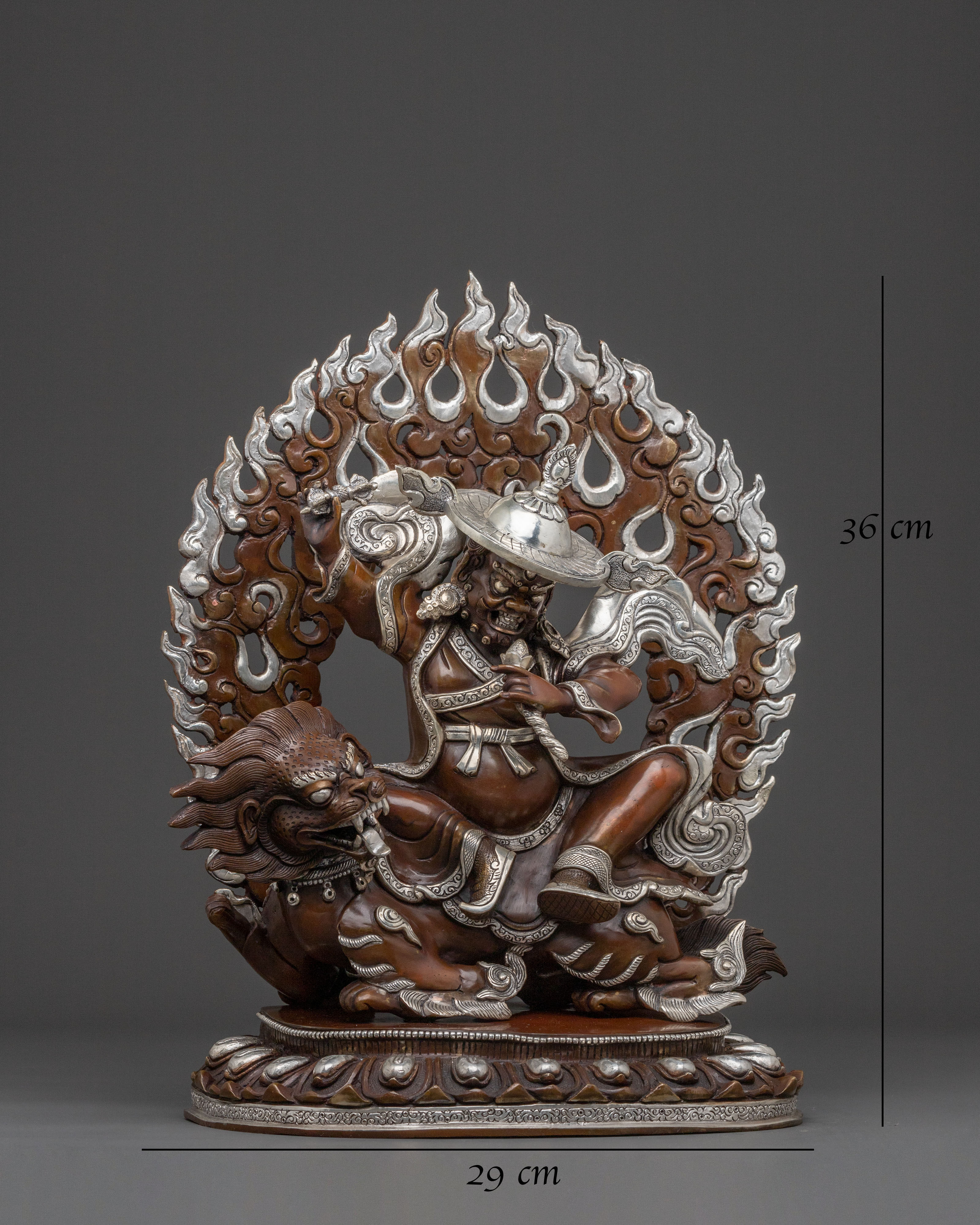 Pehar Gyalpo Copper Statue | Spiritual Decor