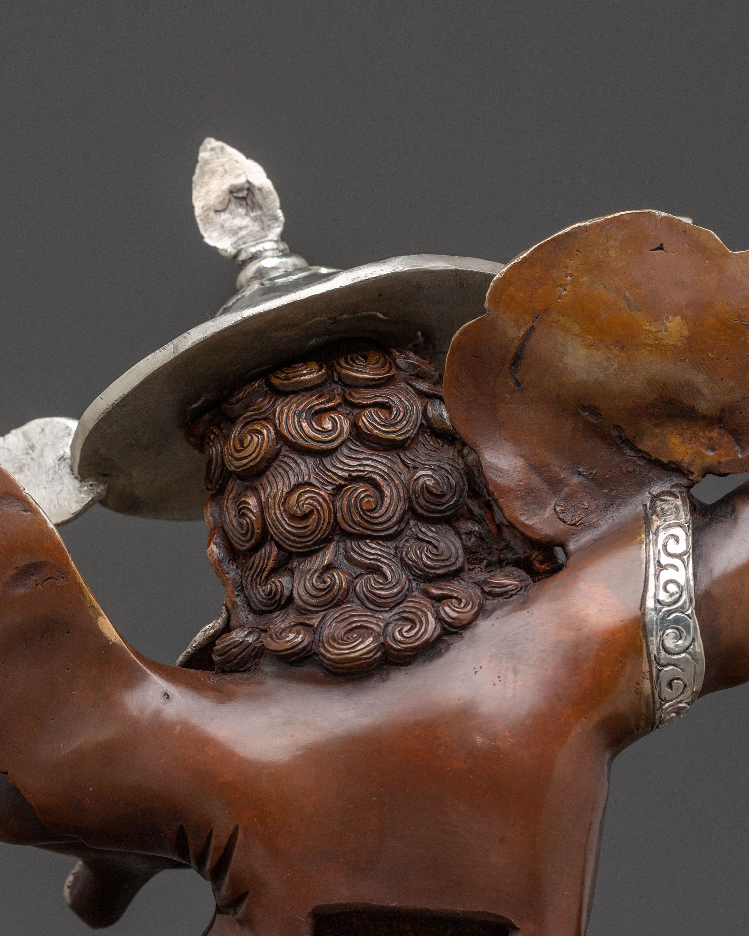 Pehar Gyalpo Copper Statue | Spiritual Decor