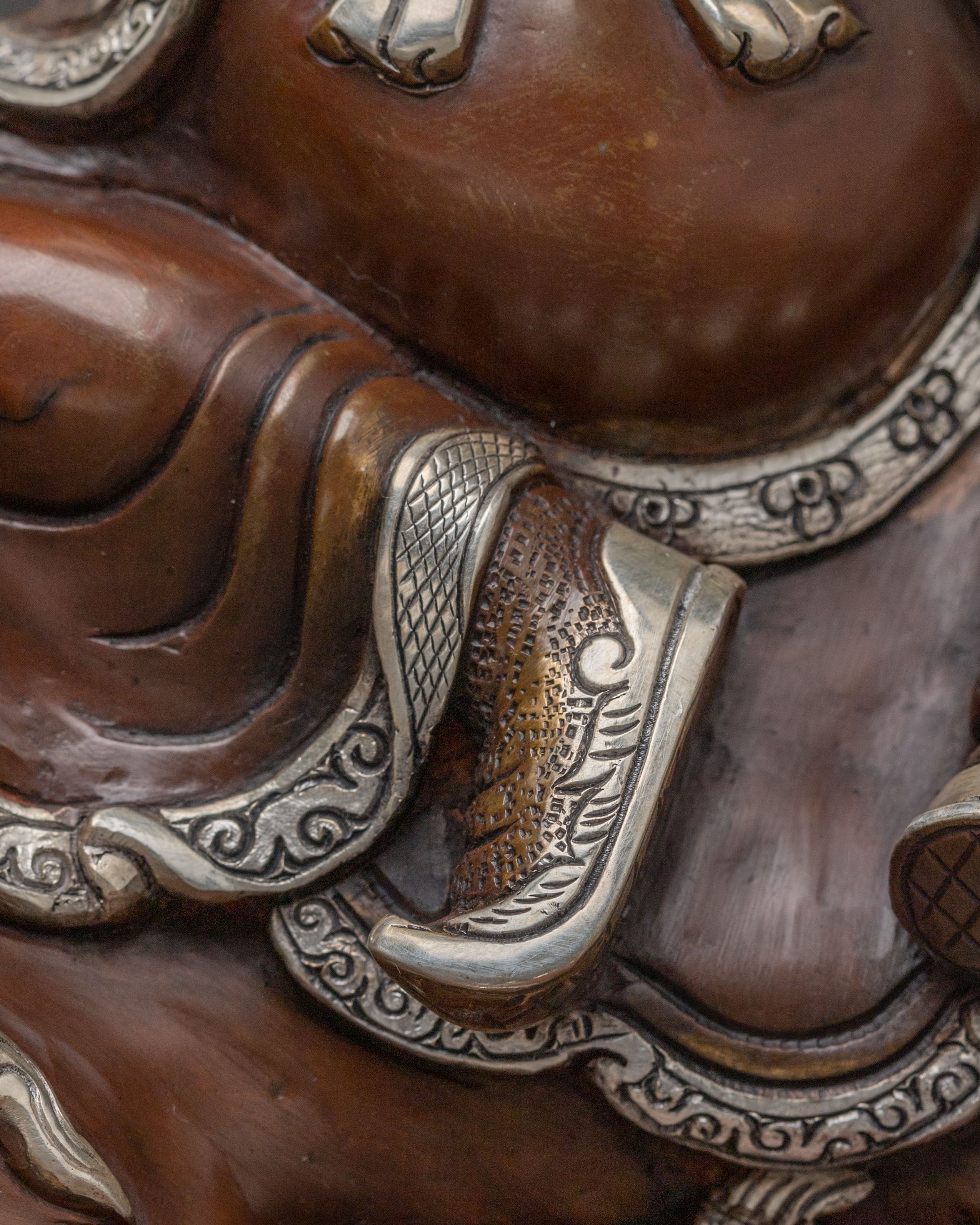 Pehar Gyalpo Copper Statue | Spiritual Decor