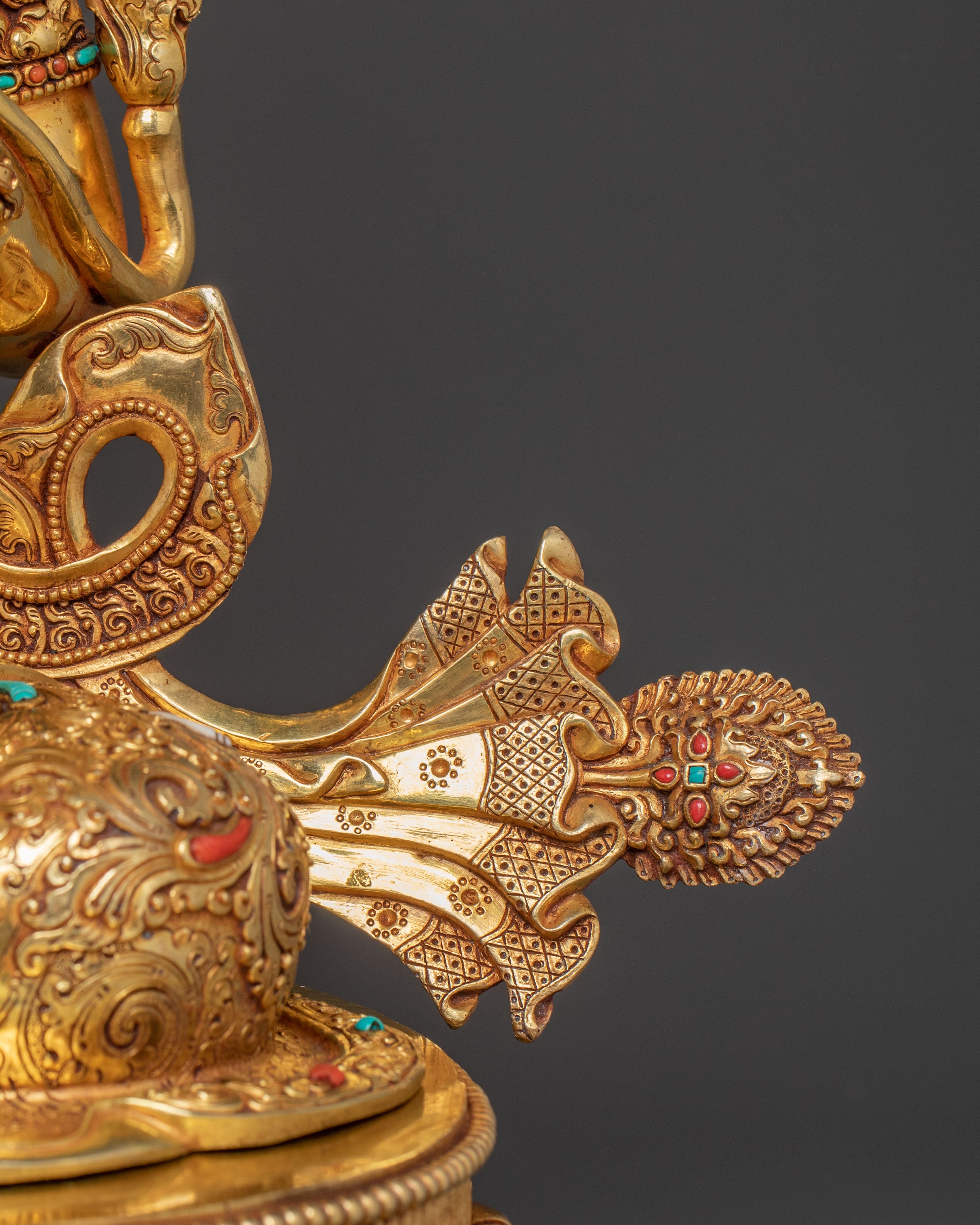 Radiant Mother Green Tara Statue | Himalayan Handcrafted Masterpiece