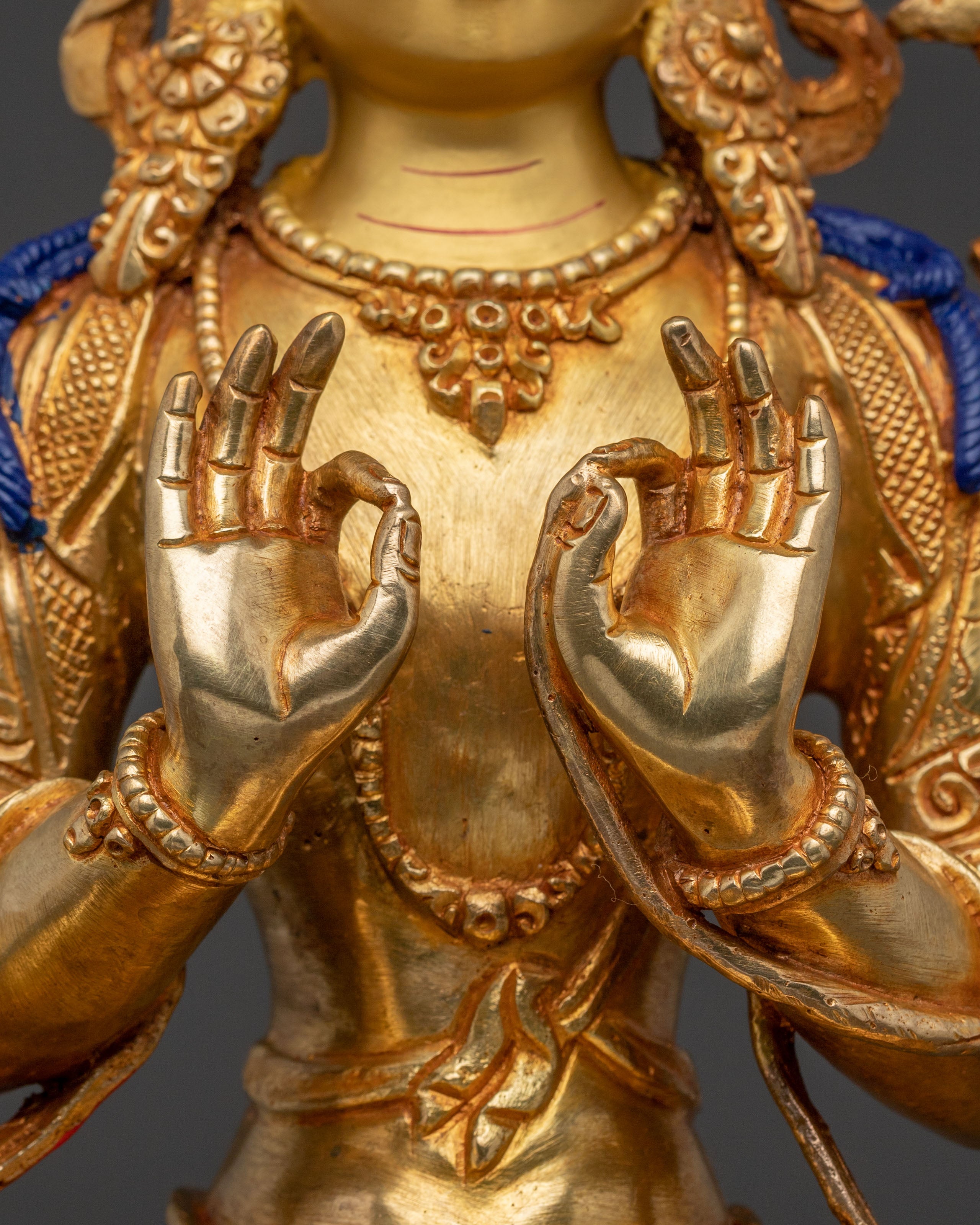 Akashagarbha Statue for Altar | Handcrafted Devotion