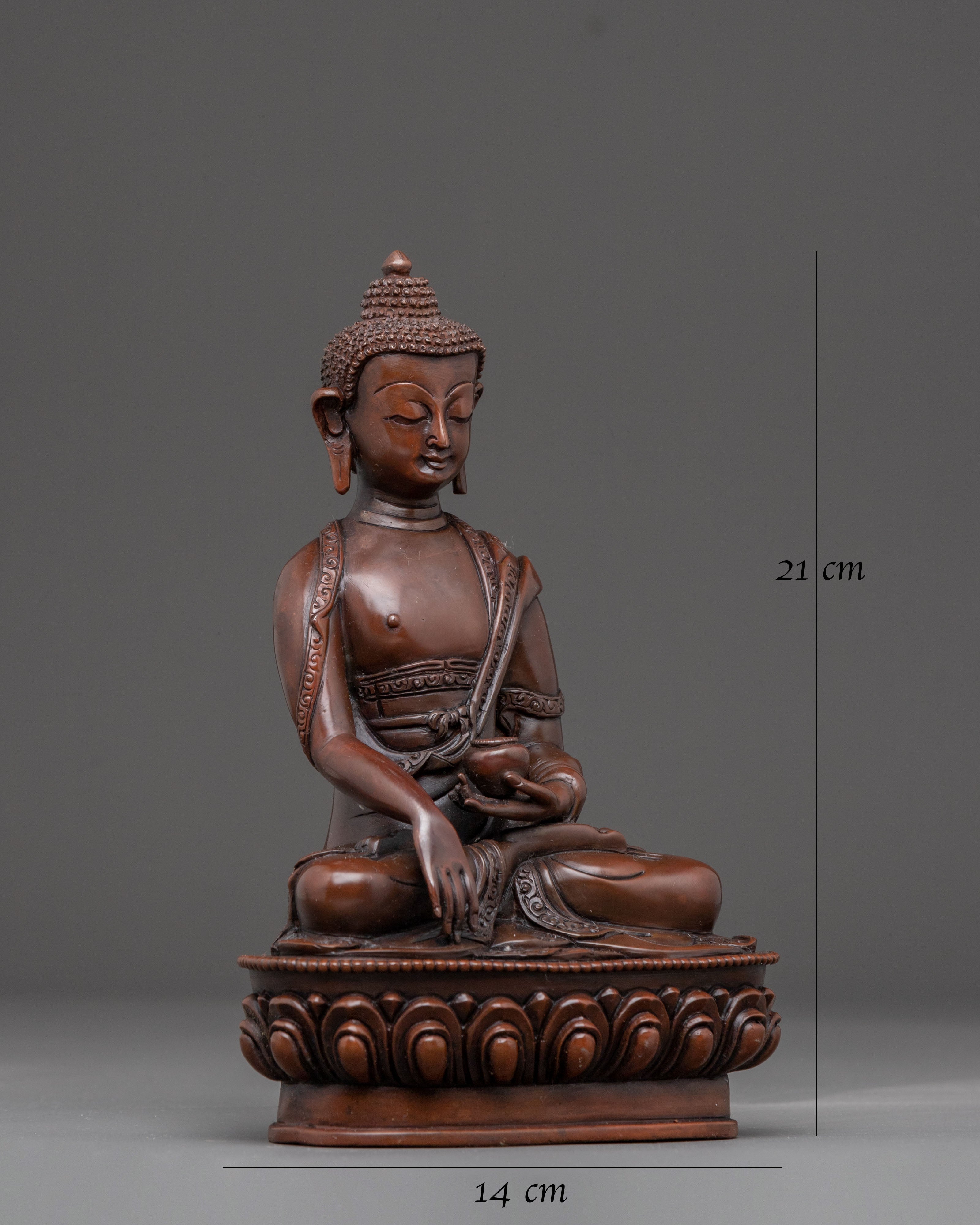 Handmade Nepalese Shakyamuni Buddha Statue | The Historical Buddha