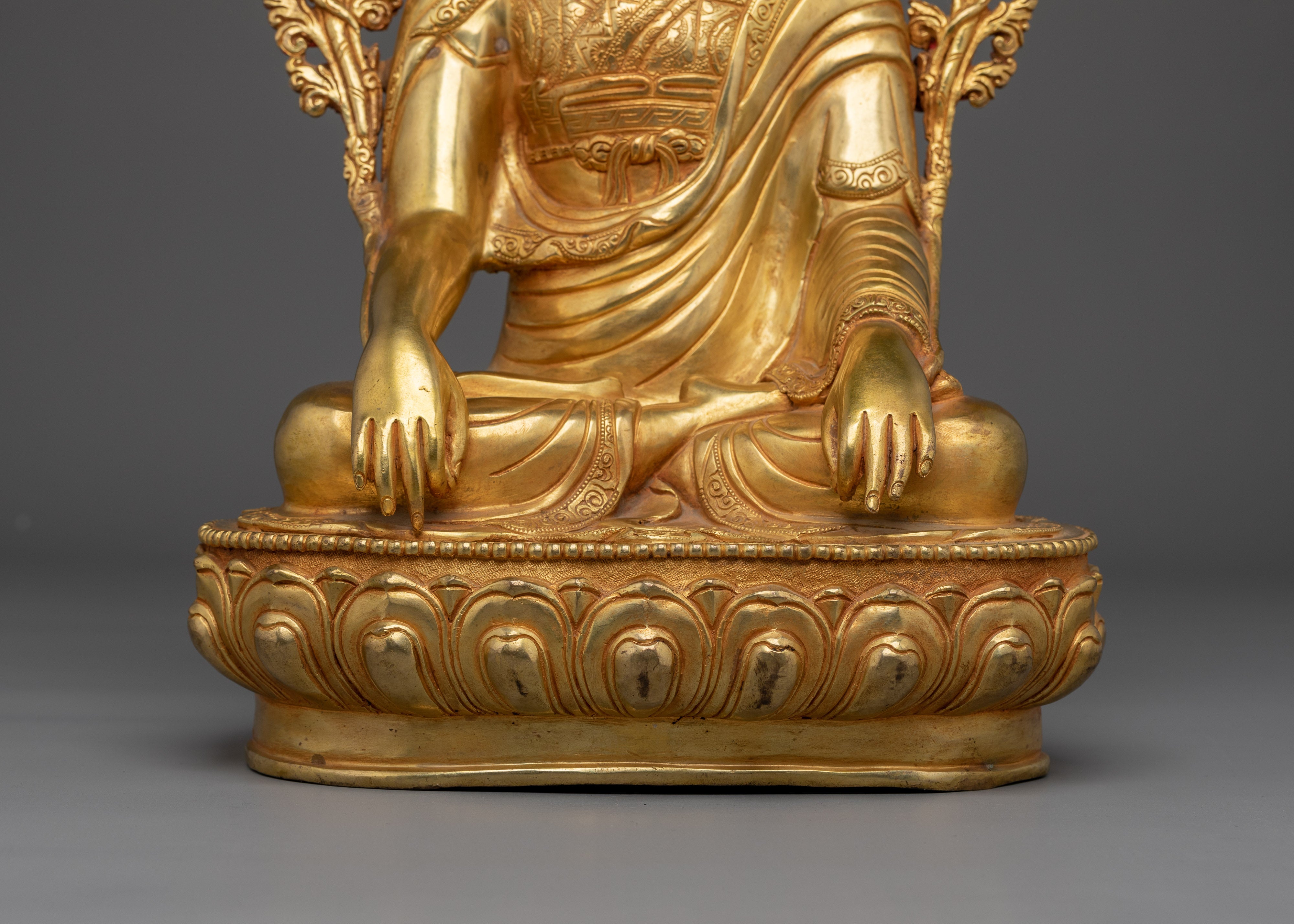 Longchenpa Statue: Tibetan Scholar of Nyingma School