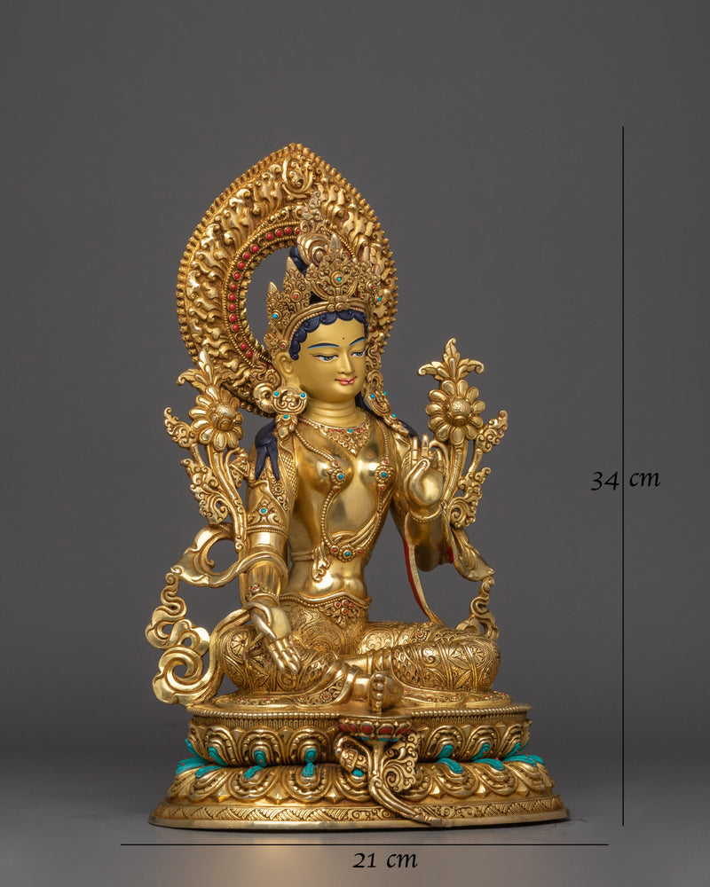 tibetan-green-tara-idol