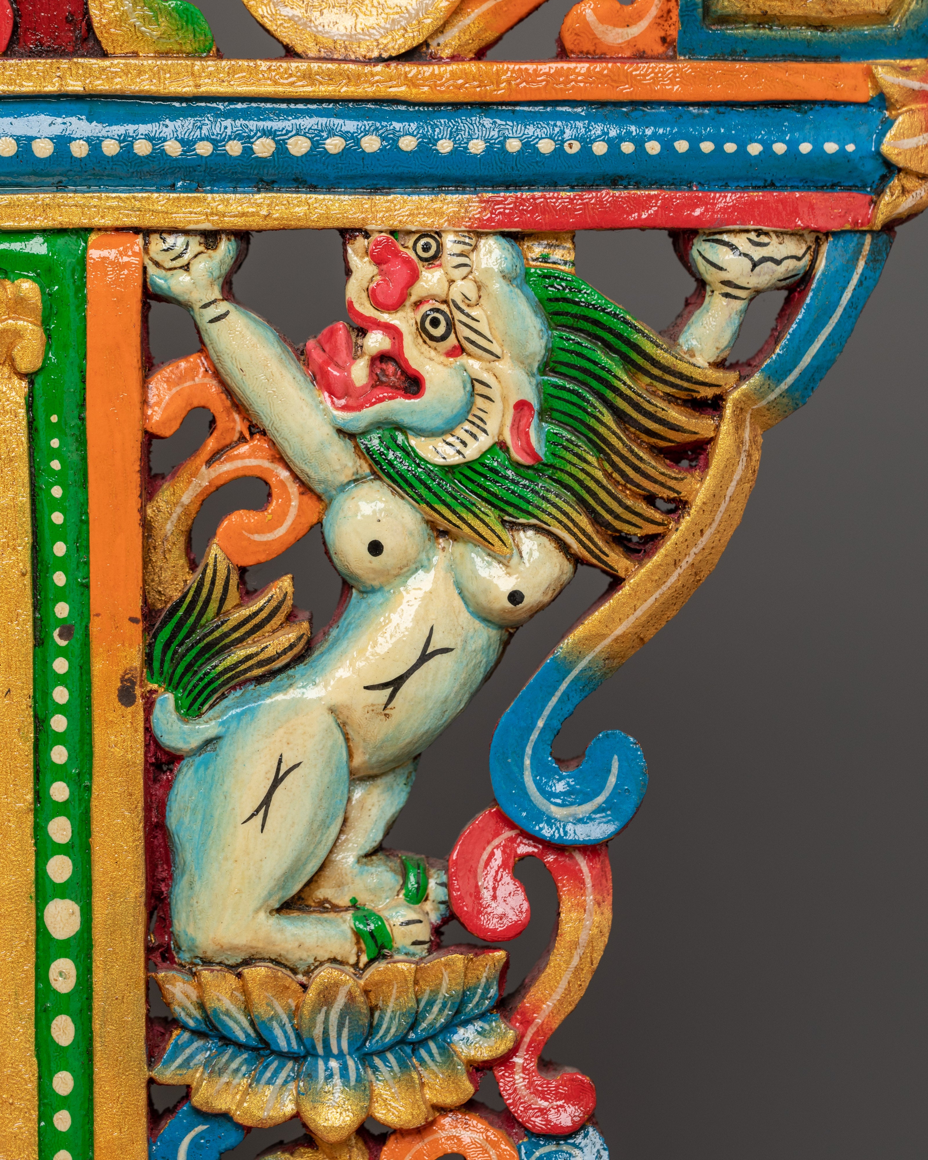 Guru Rinpoche on Beautiful Throne | Traditional Himalayan Art