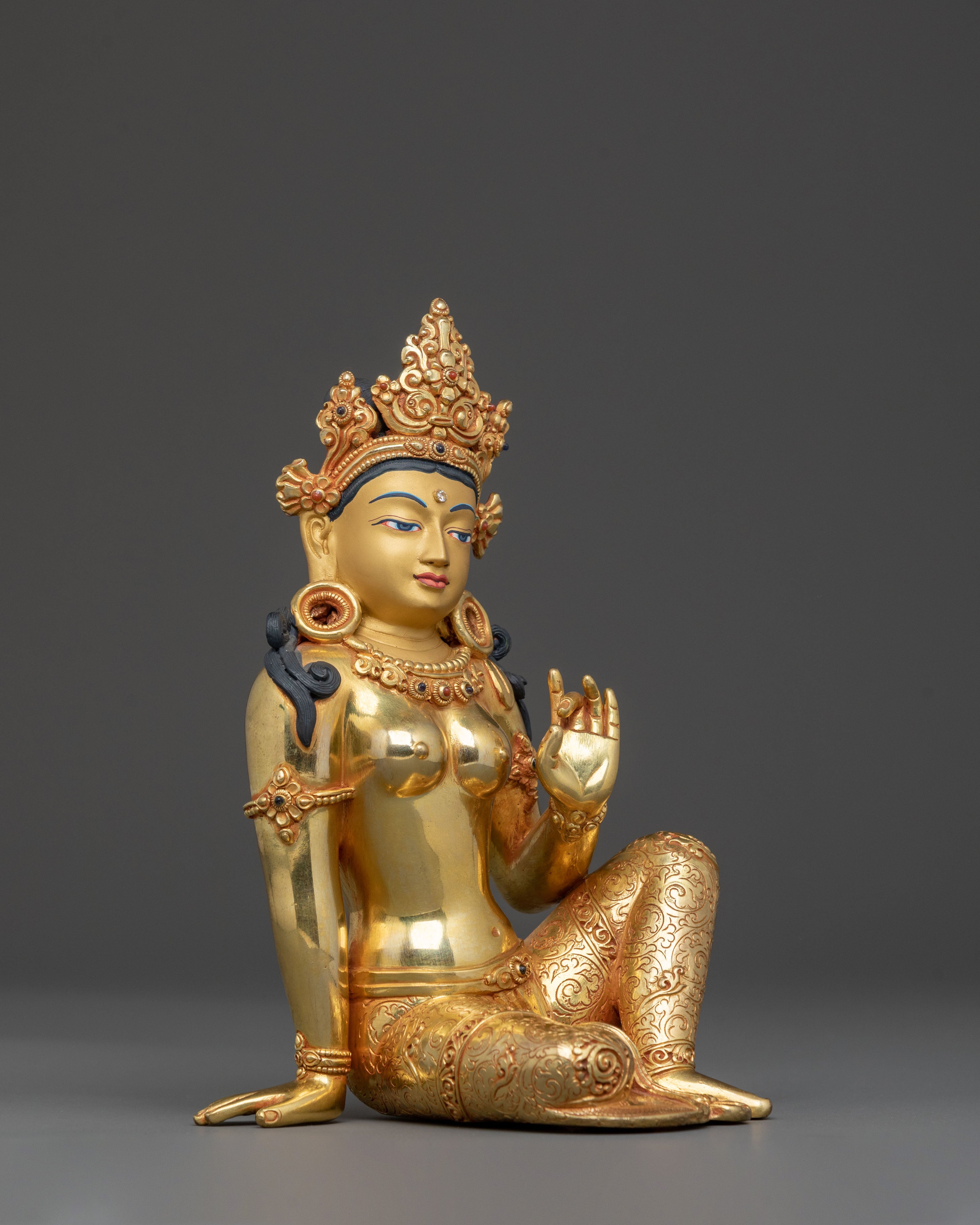 Goddess Parvati Handcrafted Statue | Traditional Artwork