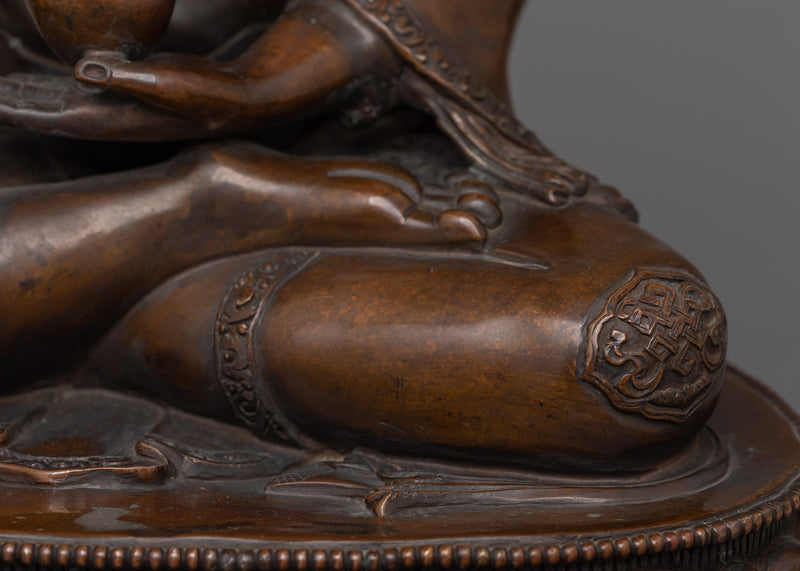 Shakyamuni Buddha Founder of Buddhism Sculpture | Traditional Himalayan Art of Tibet