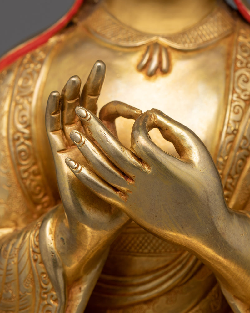 Buddhist Religious Leader and Master Atisa Statue | Traditional Handcrafted Art