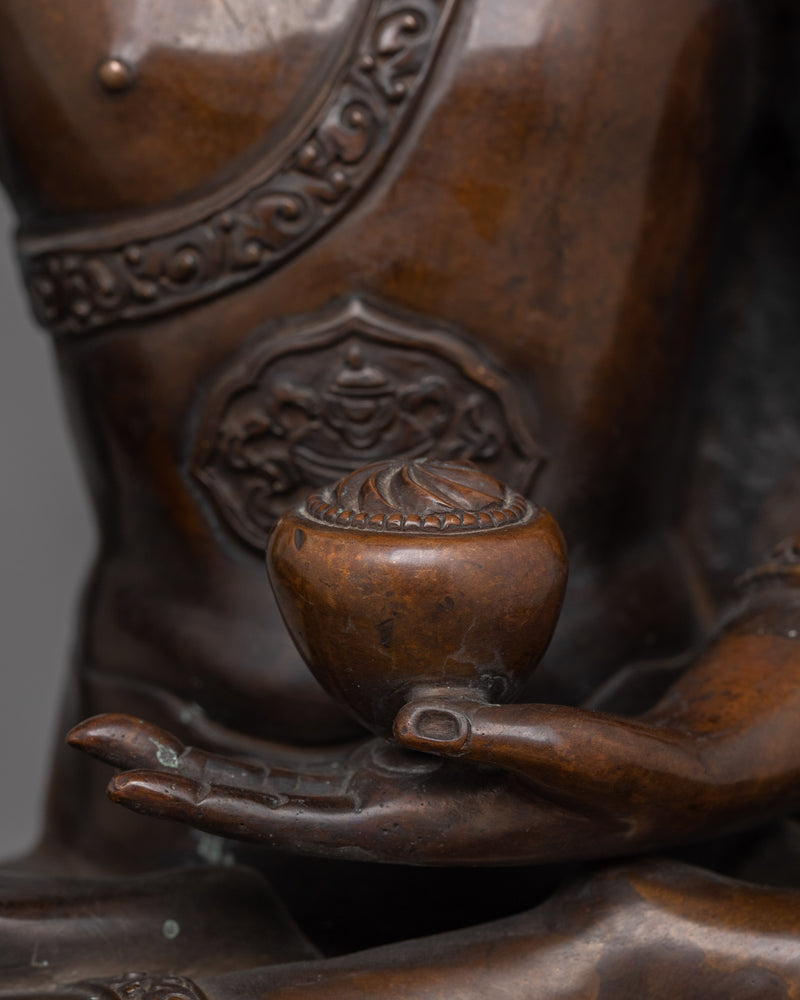 Shakyamuni Buddha Founder of Buddhism Sculpture | Traditional Himalayan Art of Tibet