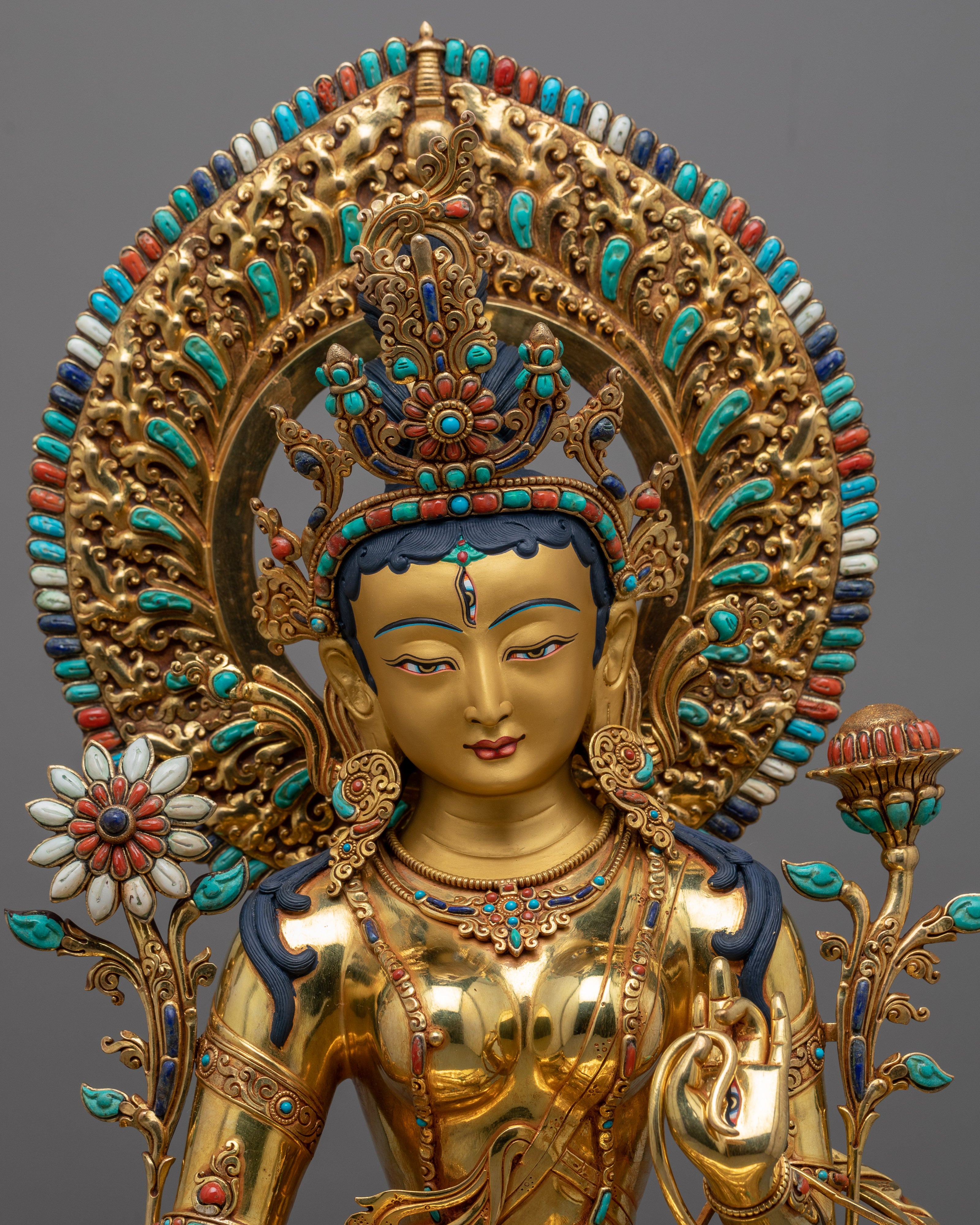White Tara Statue