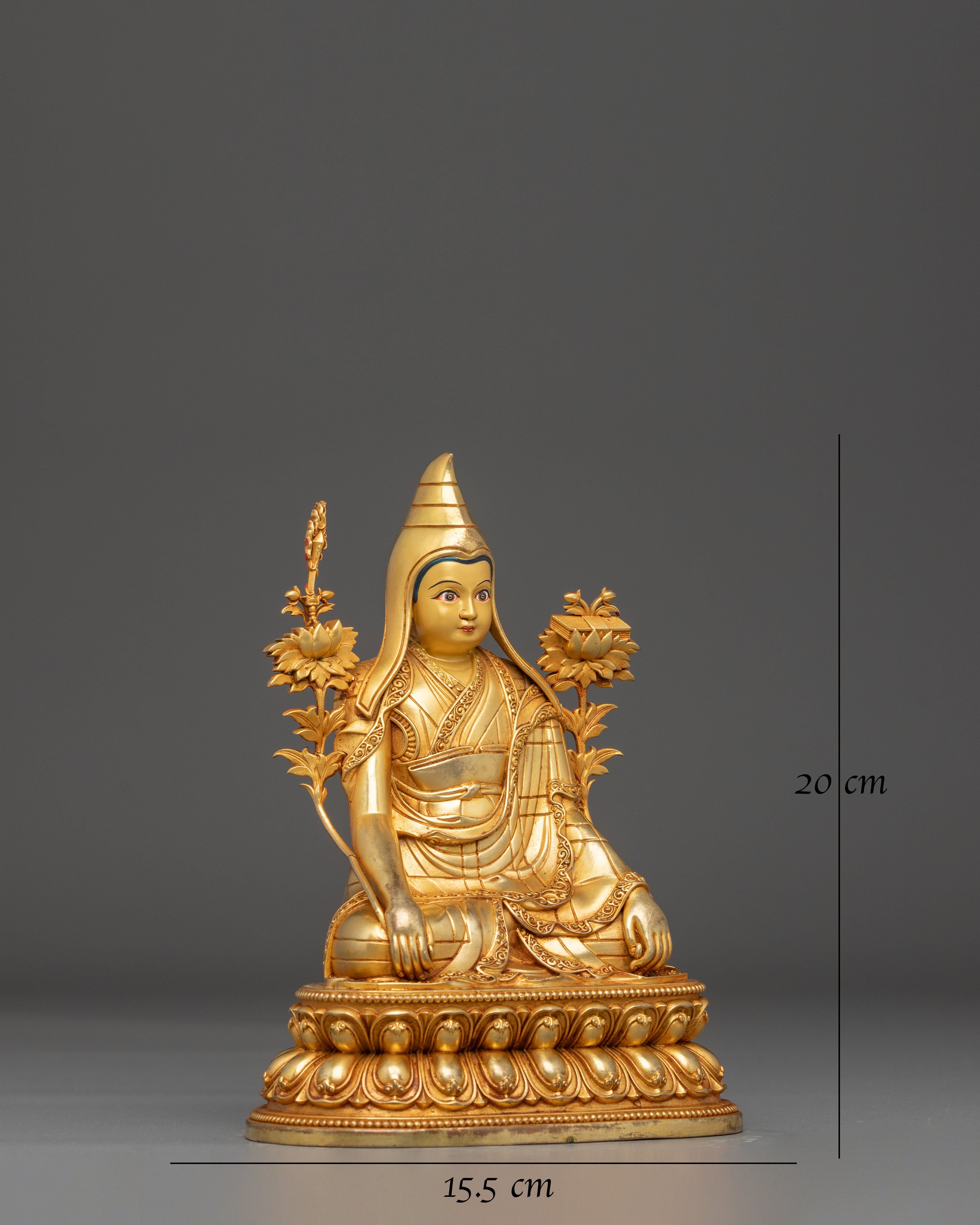 Statue of Buddhist Master Longchenpa 