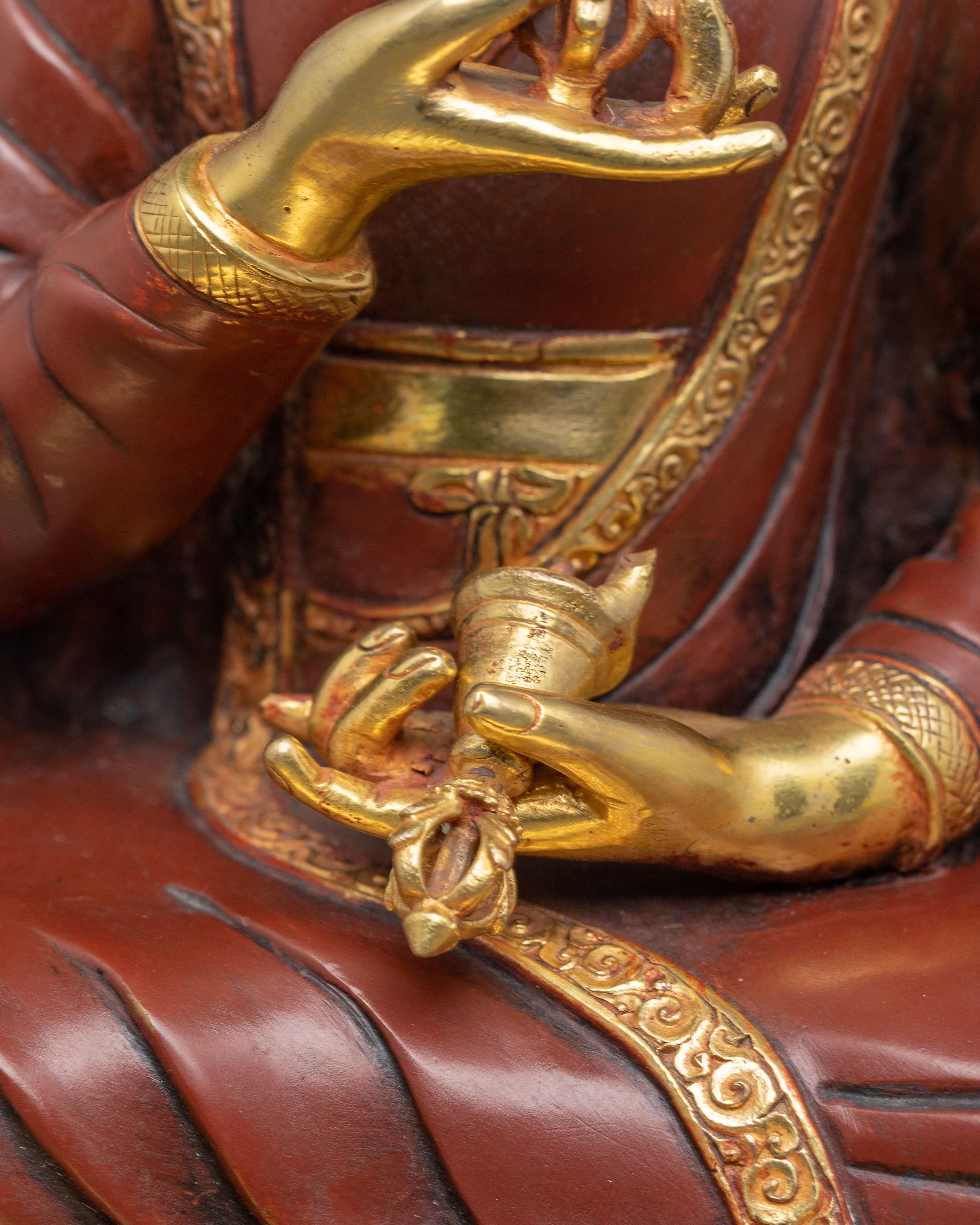 Revered Sakya Masters Statue Set | Traditional Himalayan Art
