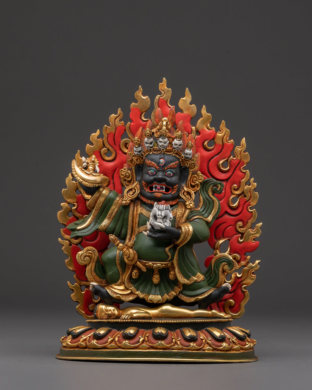 Mahakala Bernakchen Statue