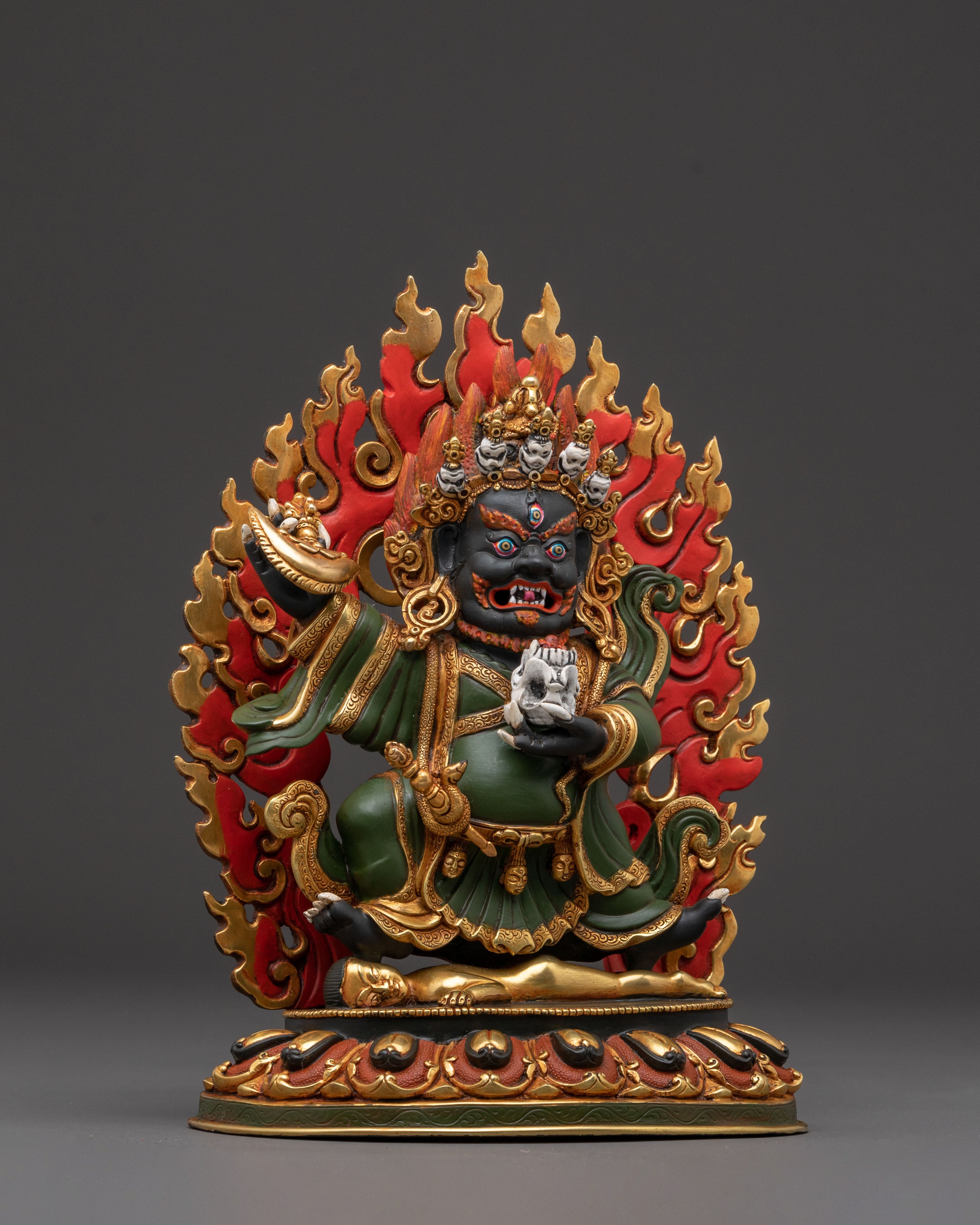 Sacred Statue of Mahakala Bernagchen | The Divine Protector