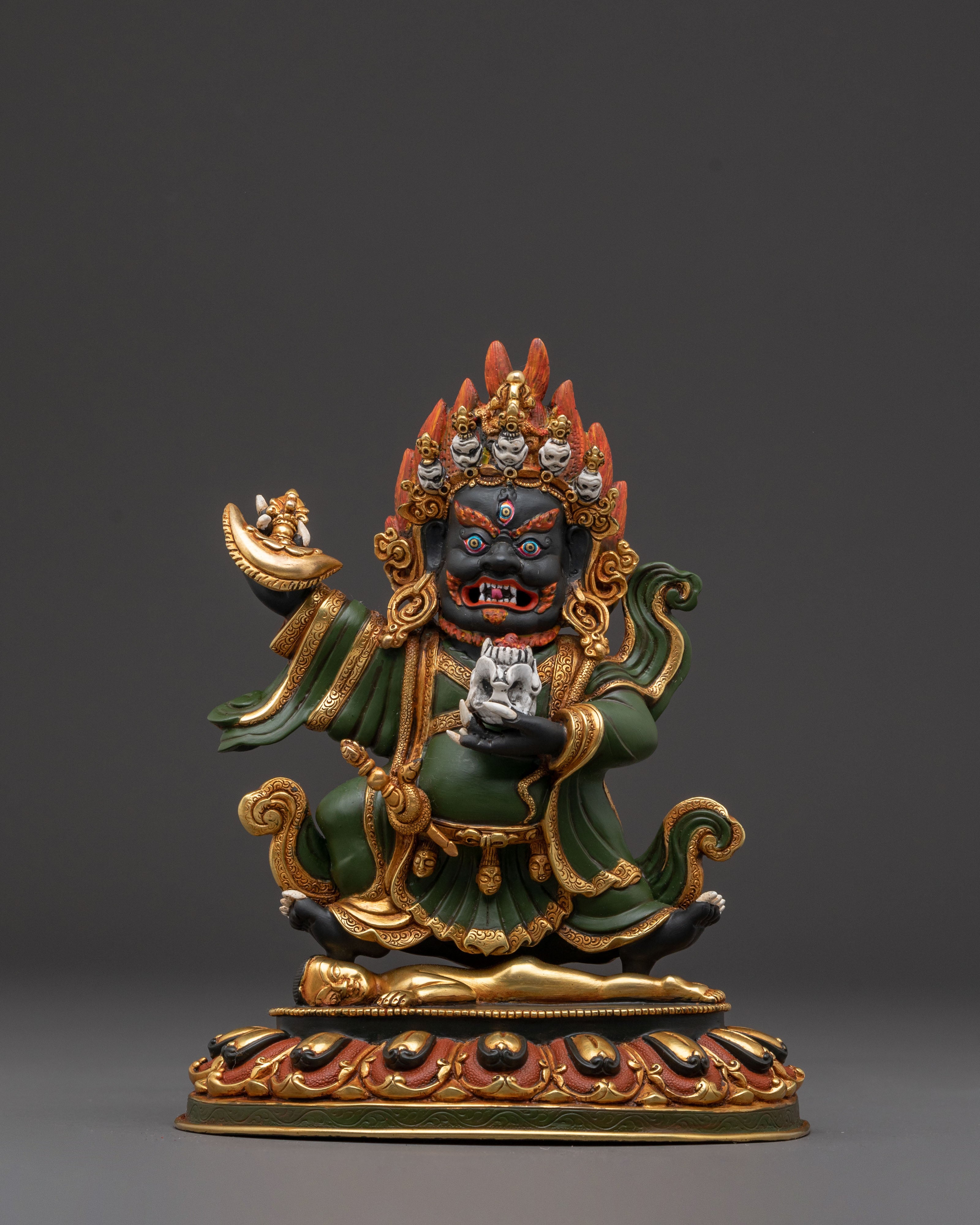 Sacred Statue of Mahakala Bernagchen | The Divine Protector
