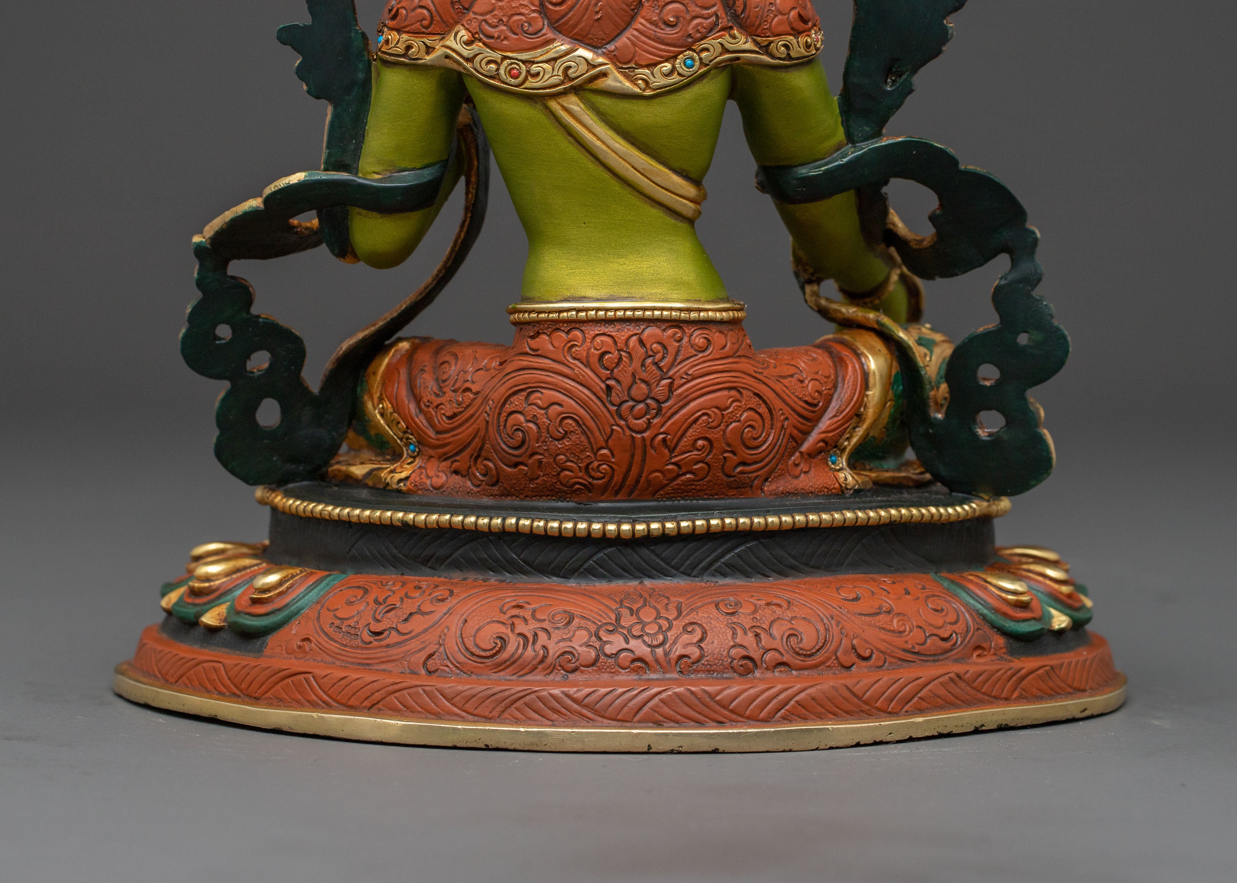Mother Green Tara Spiritual Statue | Spiritual Protection