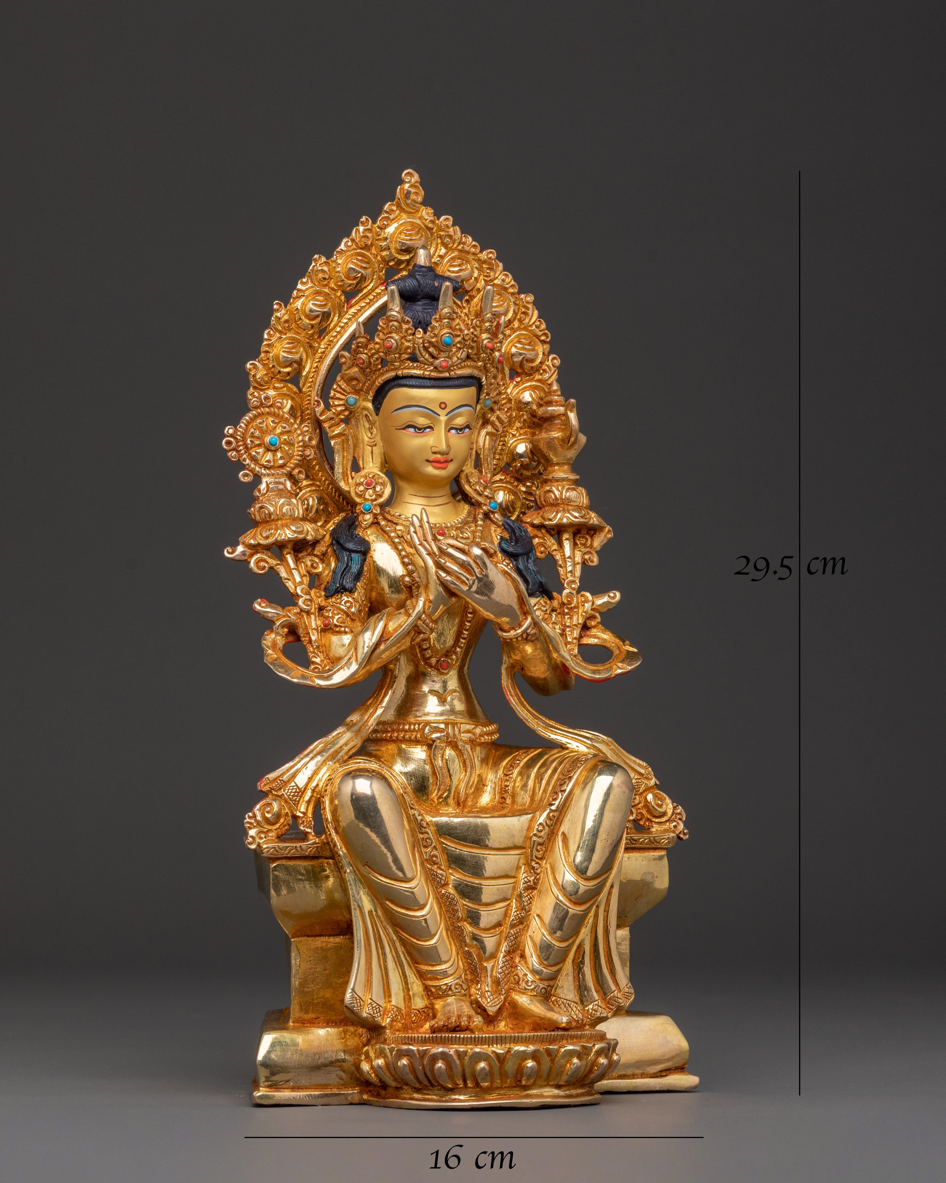 Maitreya Buddha Statue | Handcrafted Sacred Figure