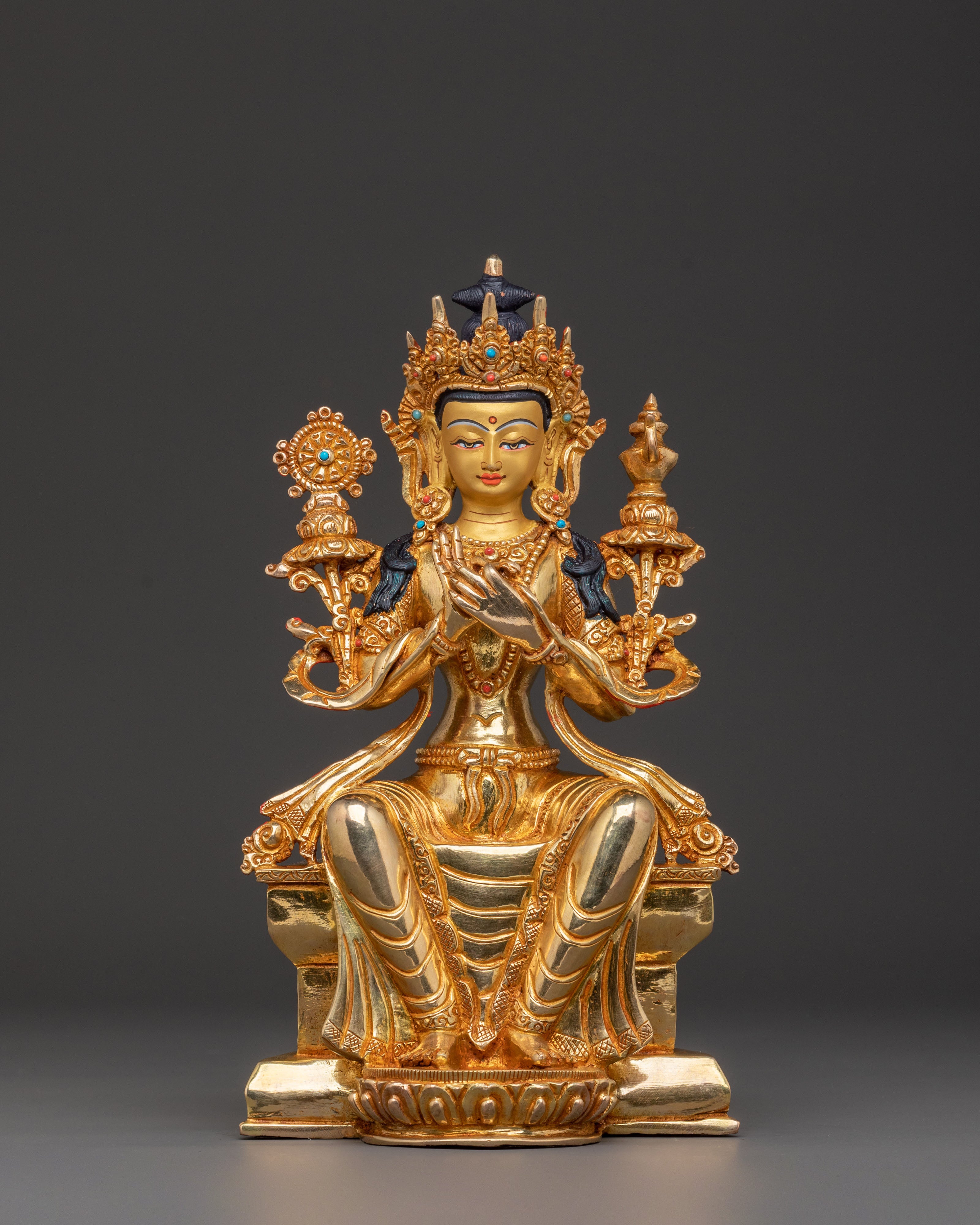Maitreya Buddha Statue | Handcrafted Sacred Figure