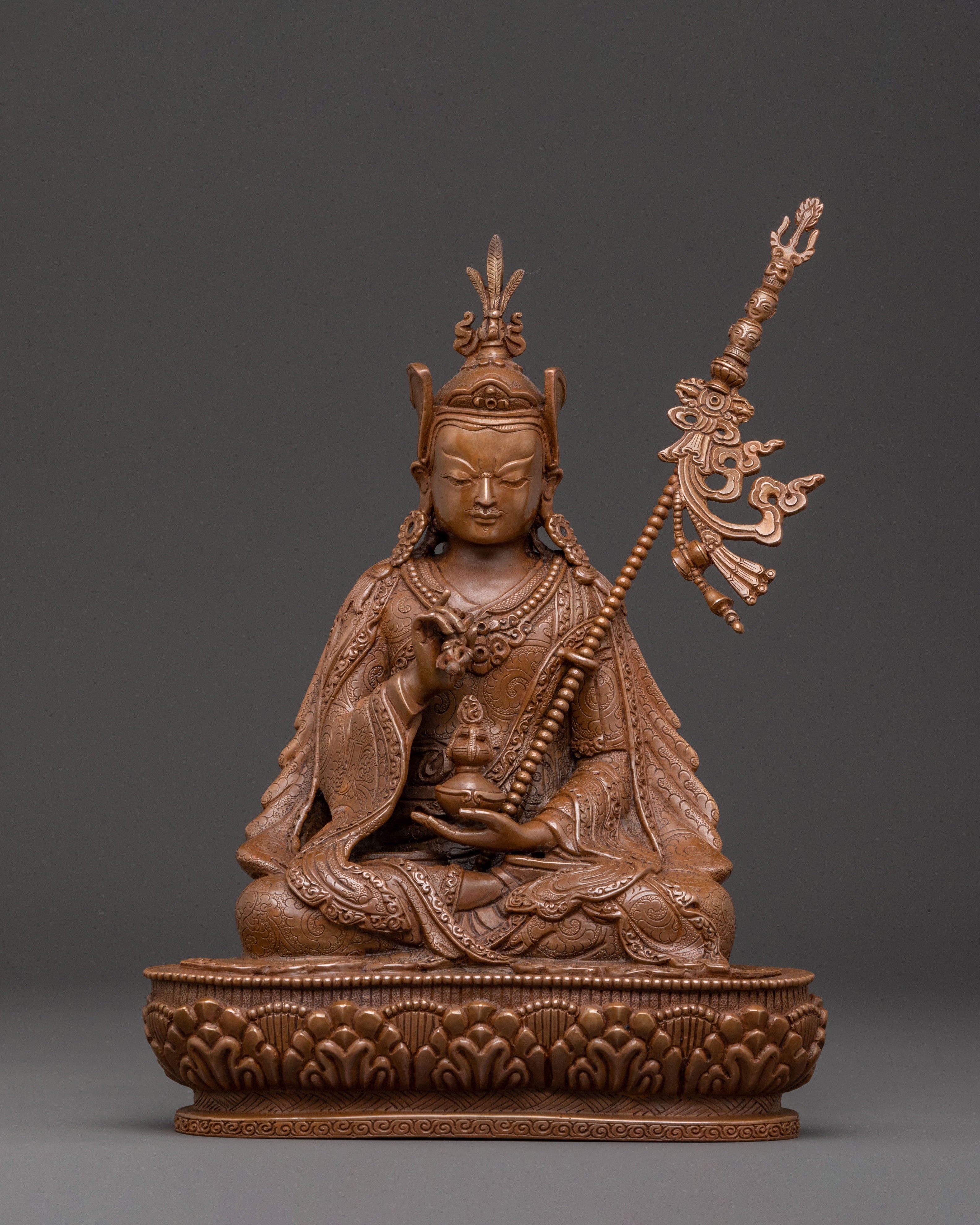 Guru Tsokye Dorje Handcrafted Statue | Sacred Altar