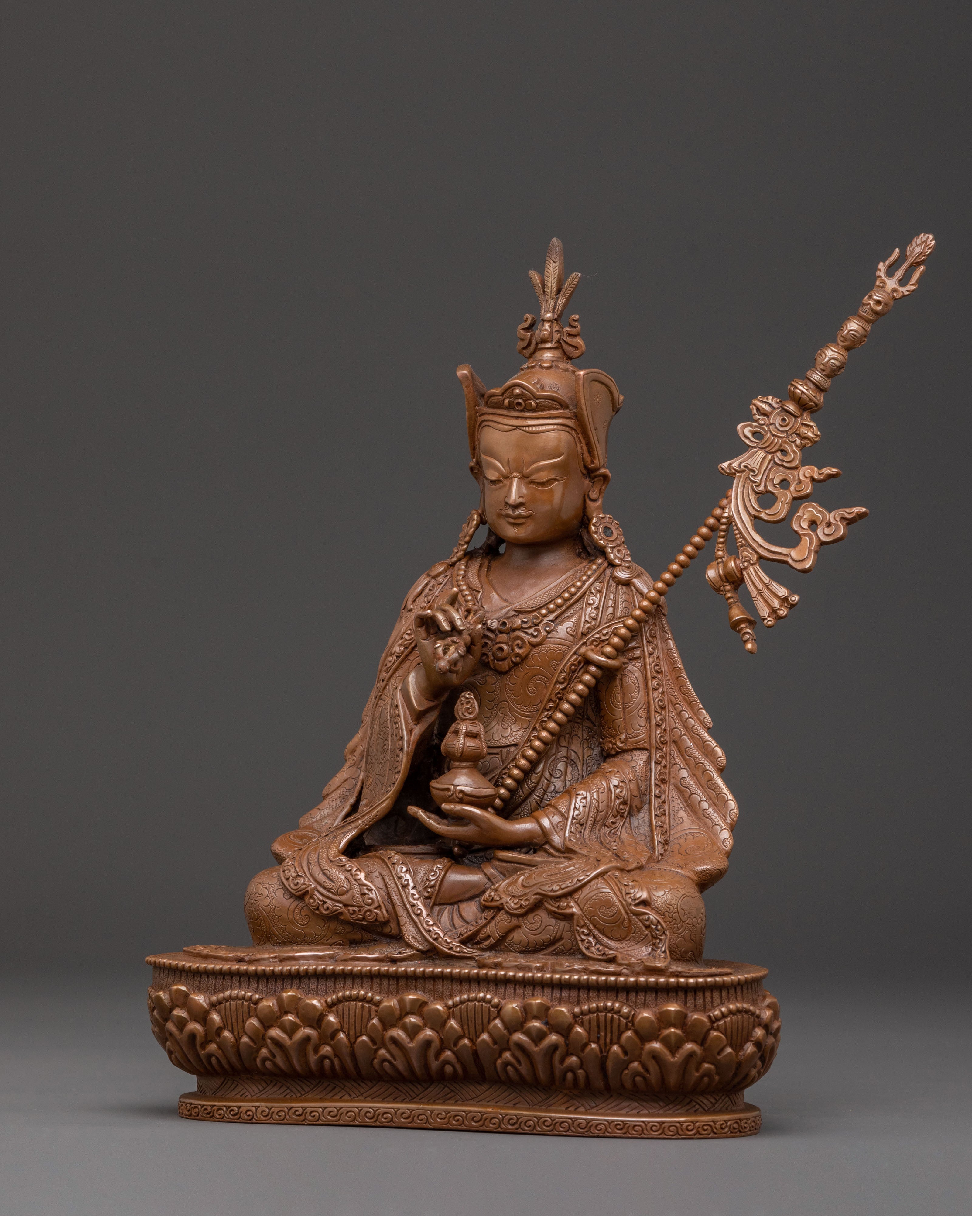 Guru Tsokye Dorje Handcrafted Statue | Sacred Altar