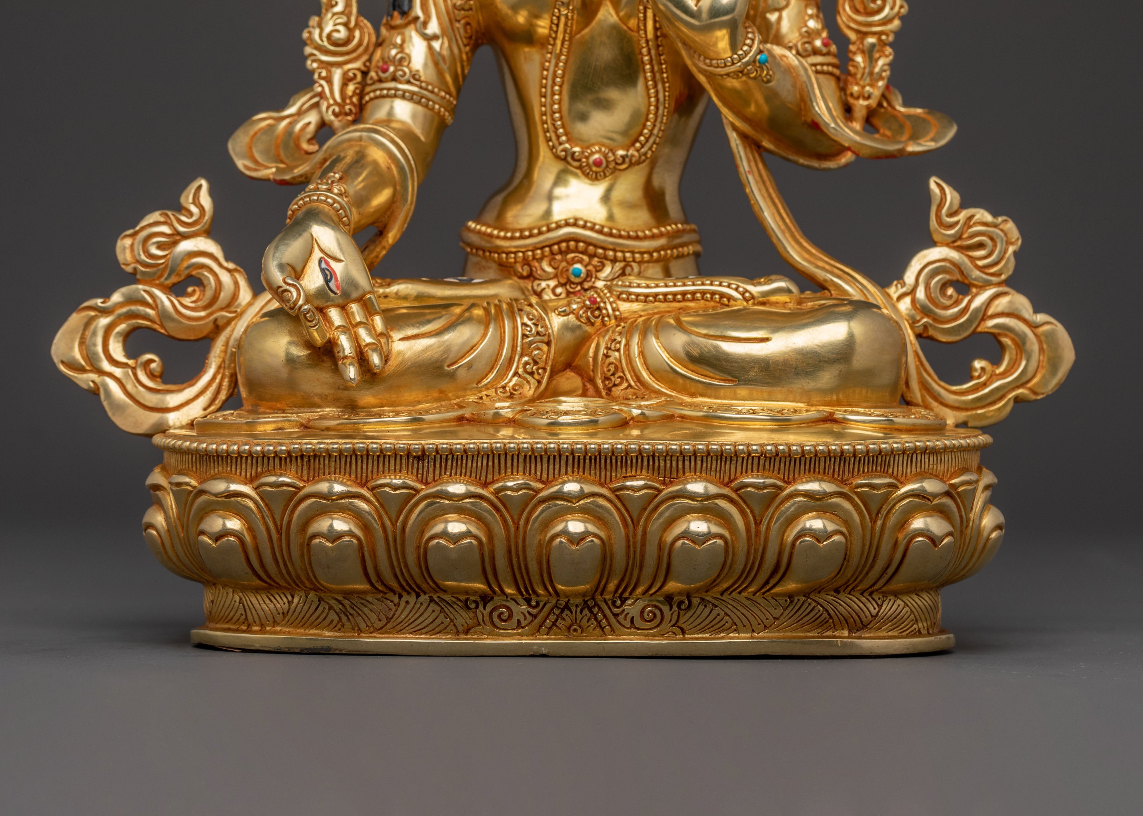 White Tara Longevity Statue | Meditation Decor