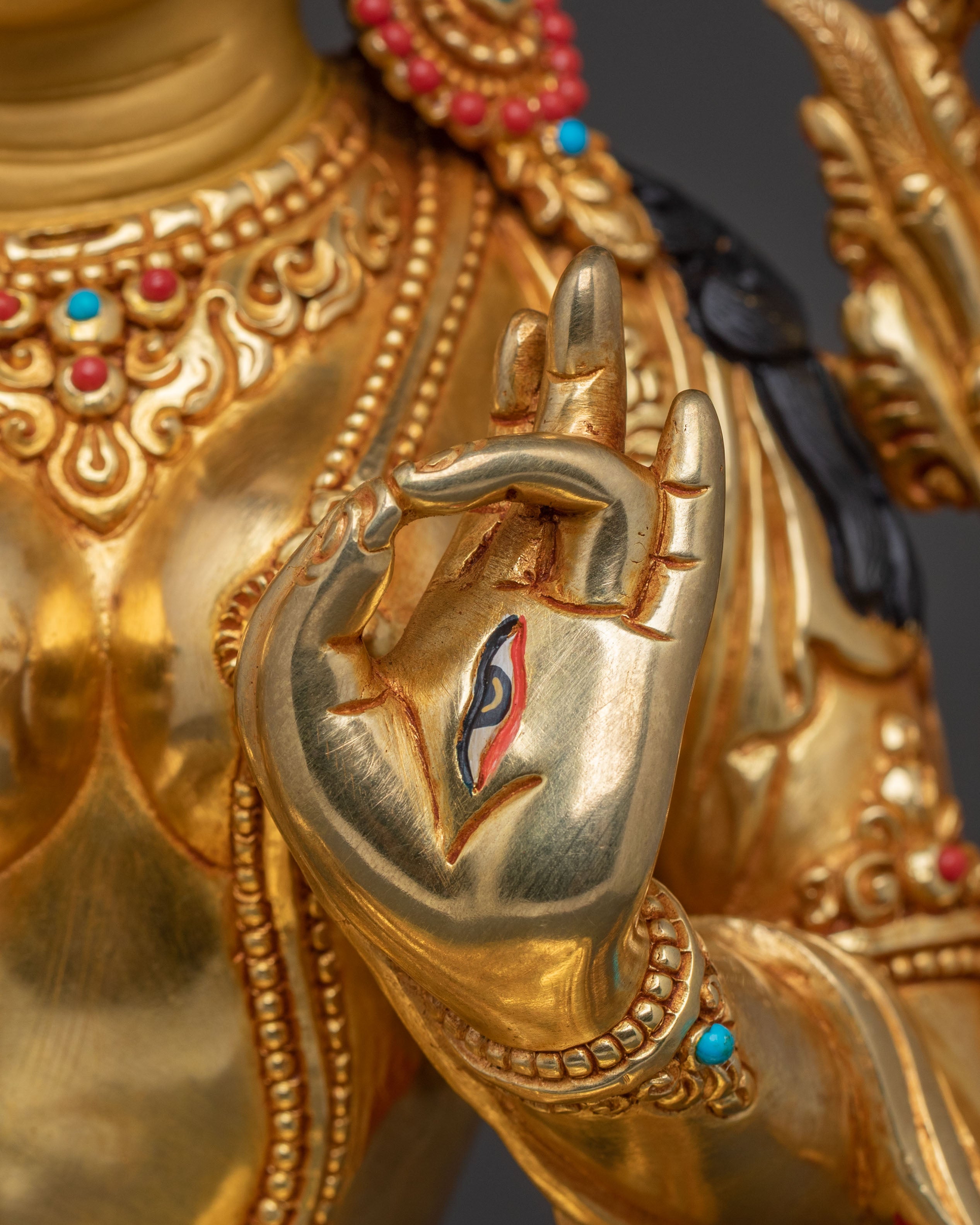 White Tara Longevity Statue | Meditation Decor