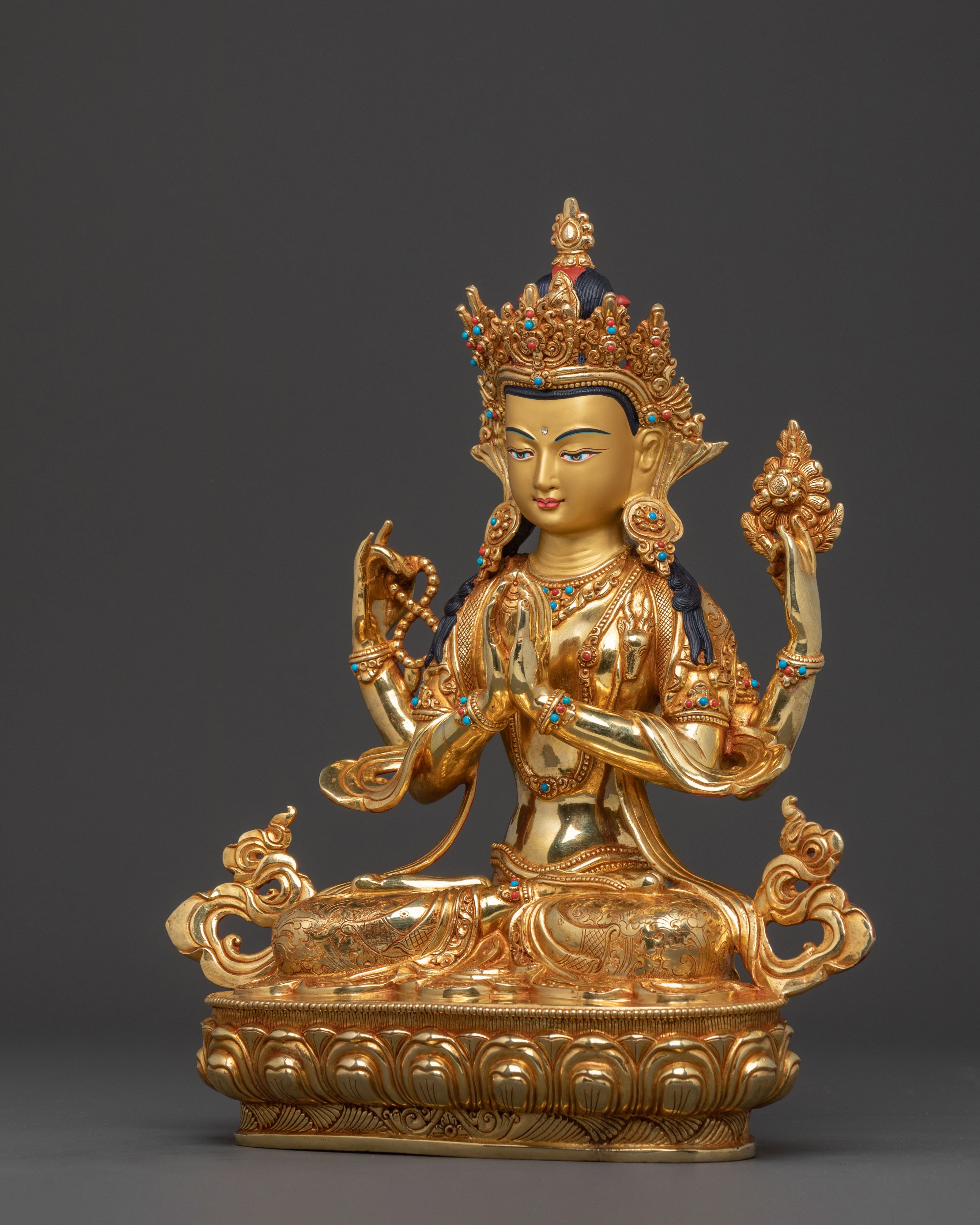 Bodhisattva Chenrezig Statue of Compassion