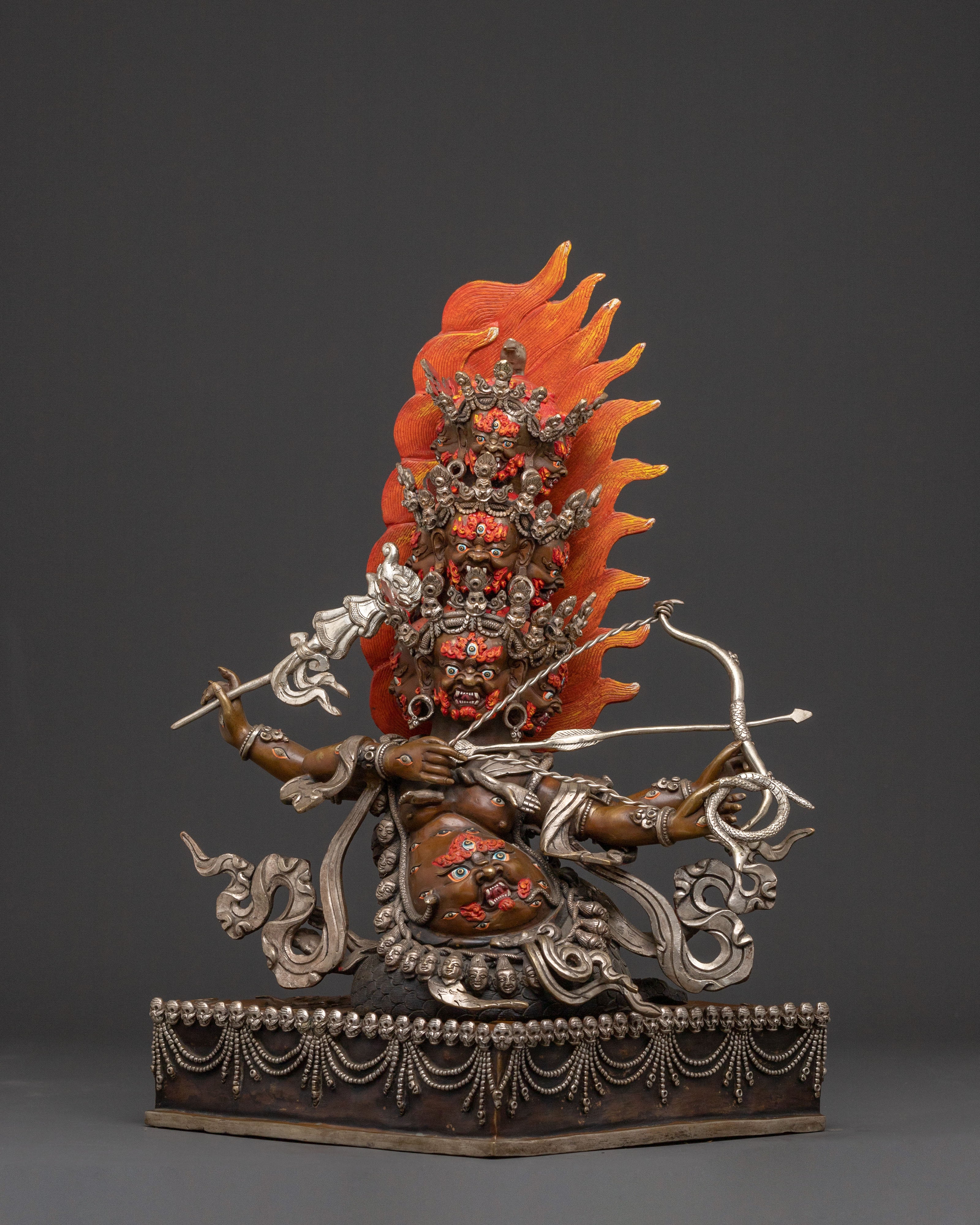 Rahula Divine Statue | Meditational Decor