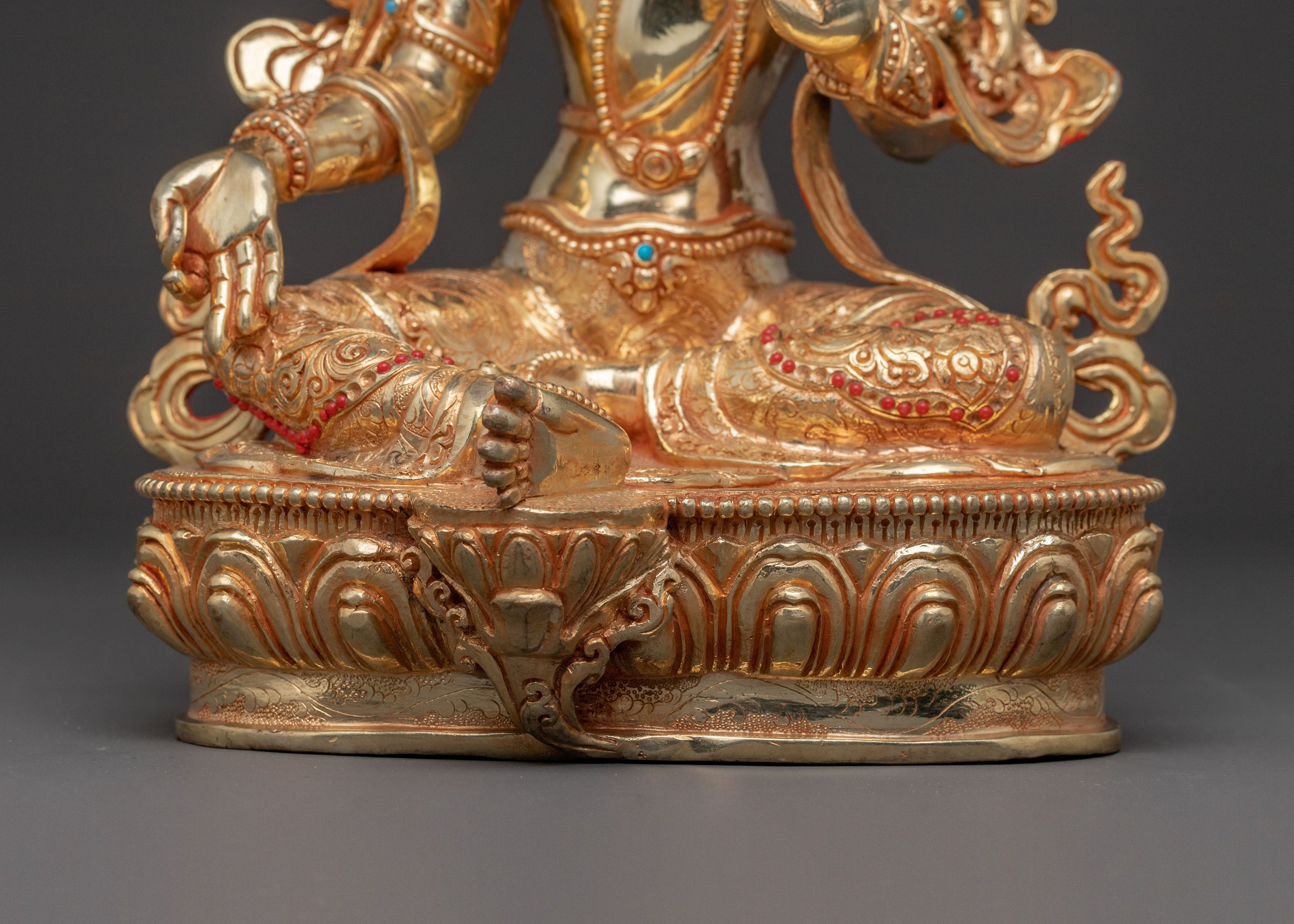 Liberator Green Tara Statue | Spiritual Figure