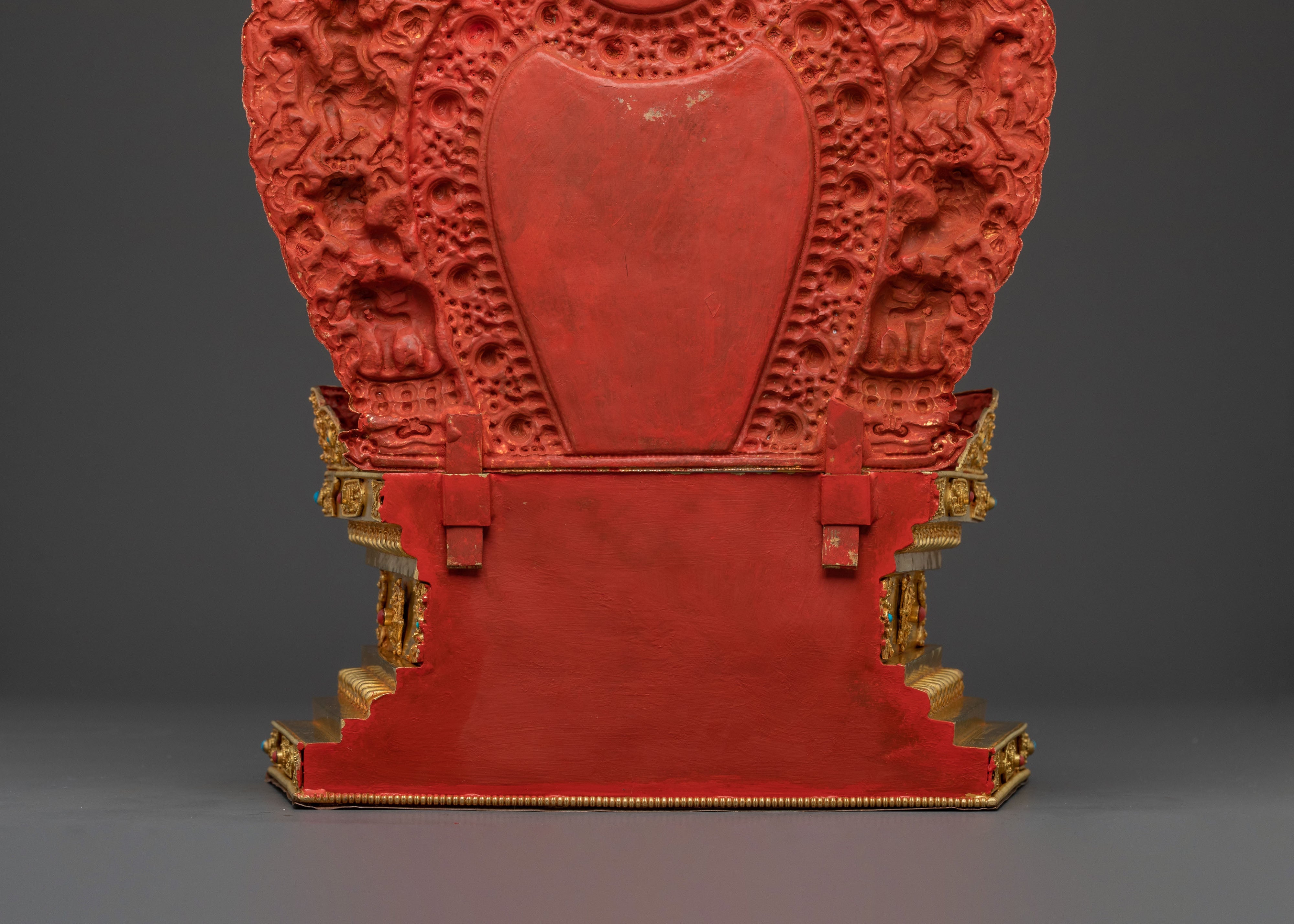 Green Tara Statue  On Throne | Sacred Altar Decor
