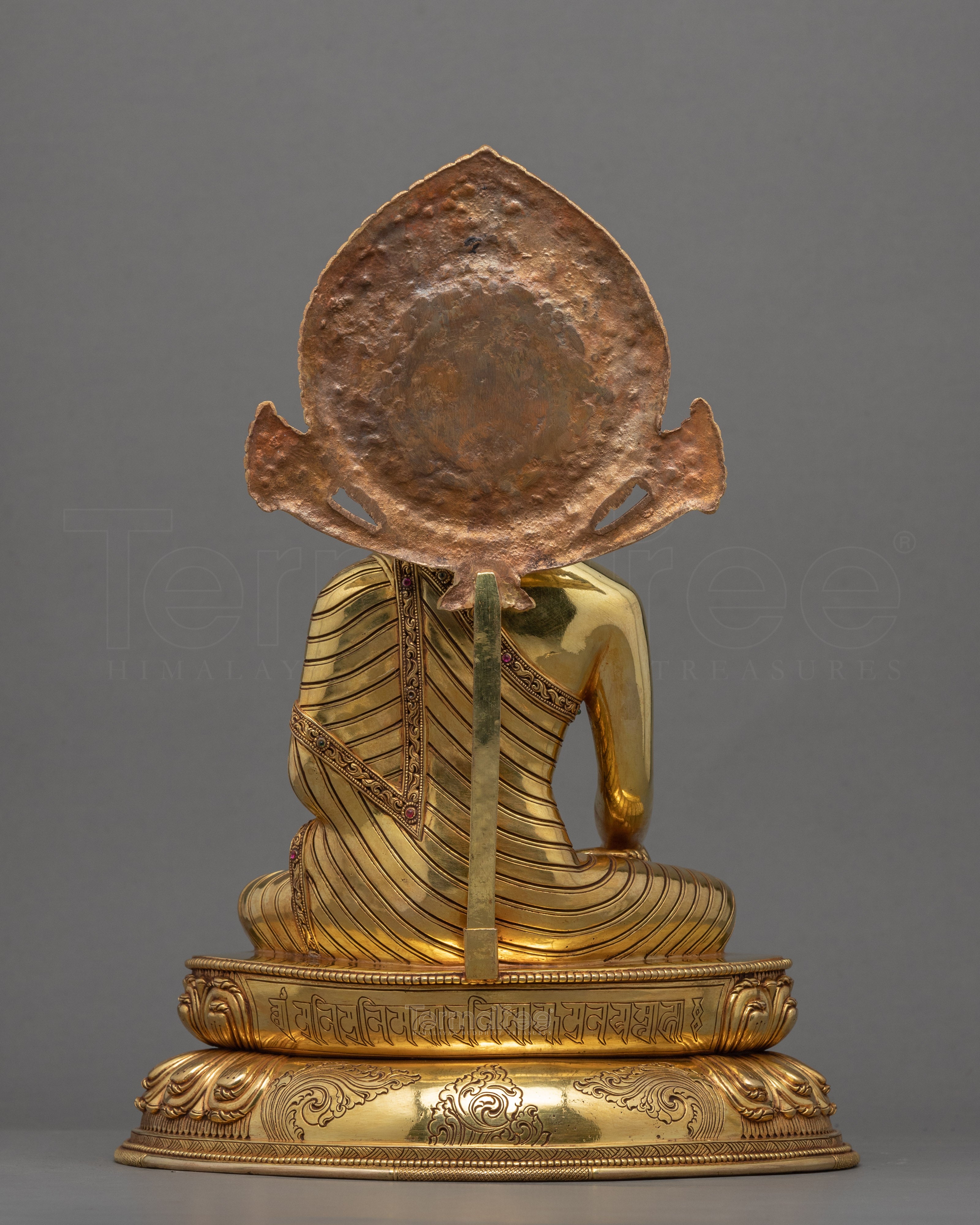 Traditional Statue For Shakyamuni Buddha Lotus Therapy | Himalayan Buddhist Art - Termatree