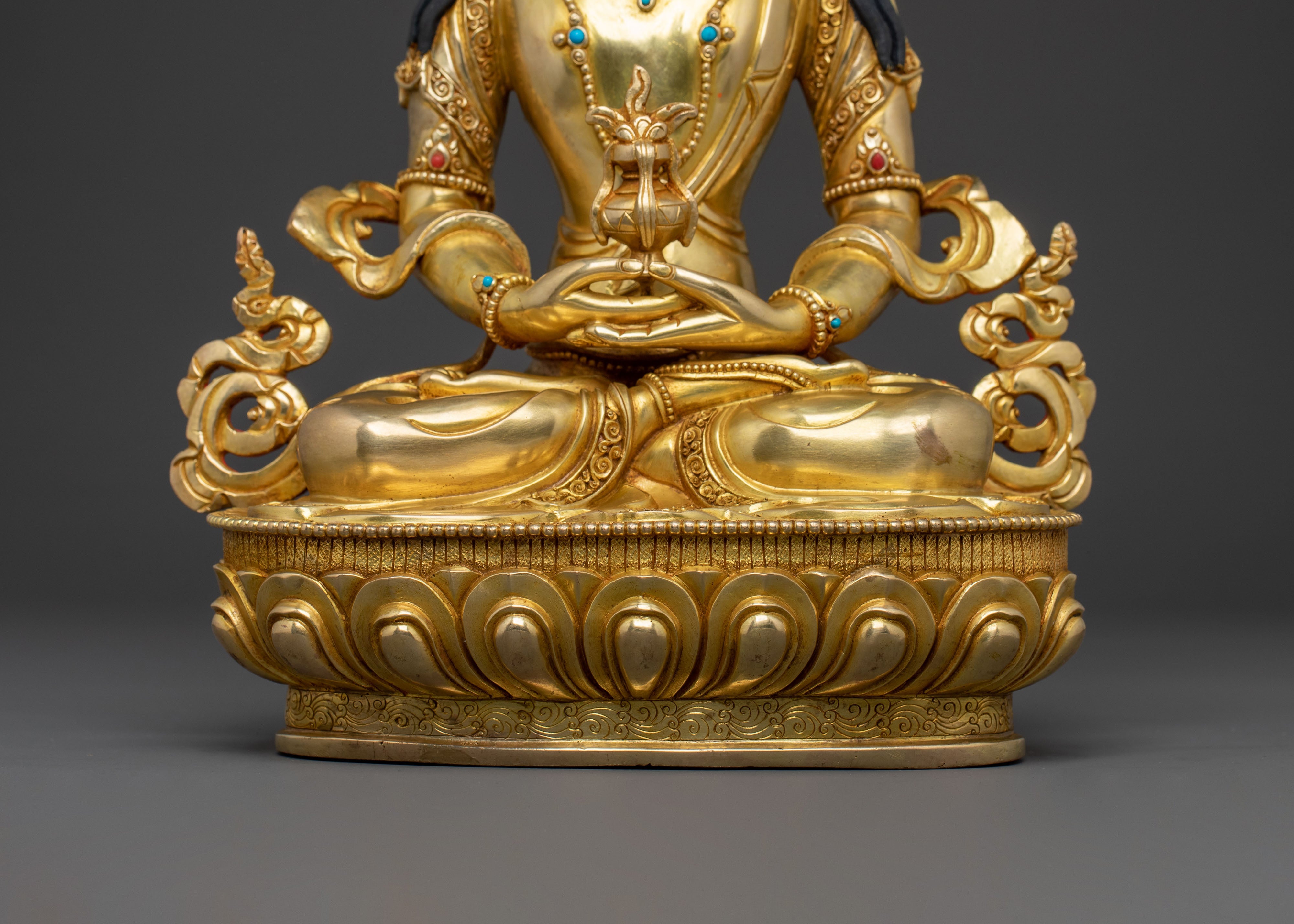 Radiant Amitayus Spiritual Statue | Longevity Icon