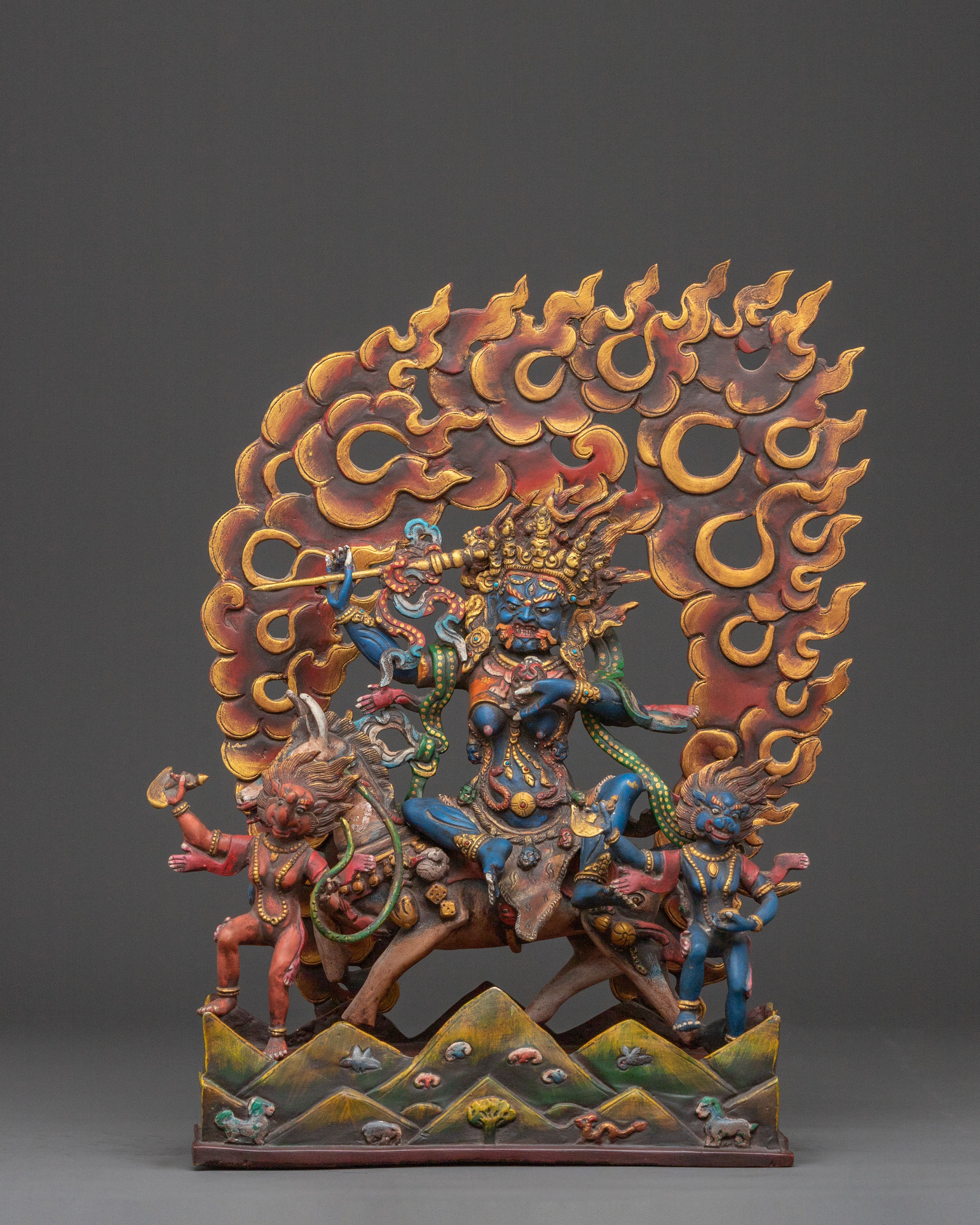 Palden Lhamo Spiritual Statue | Protector Deity