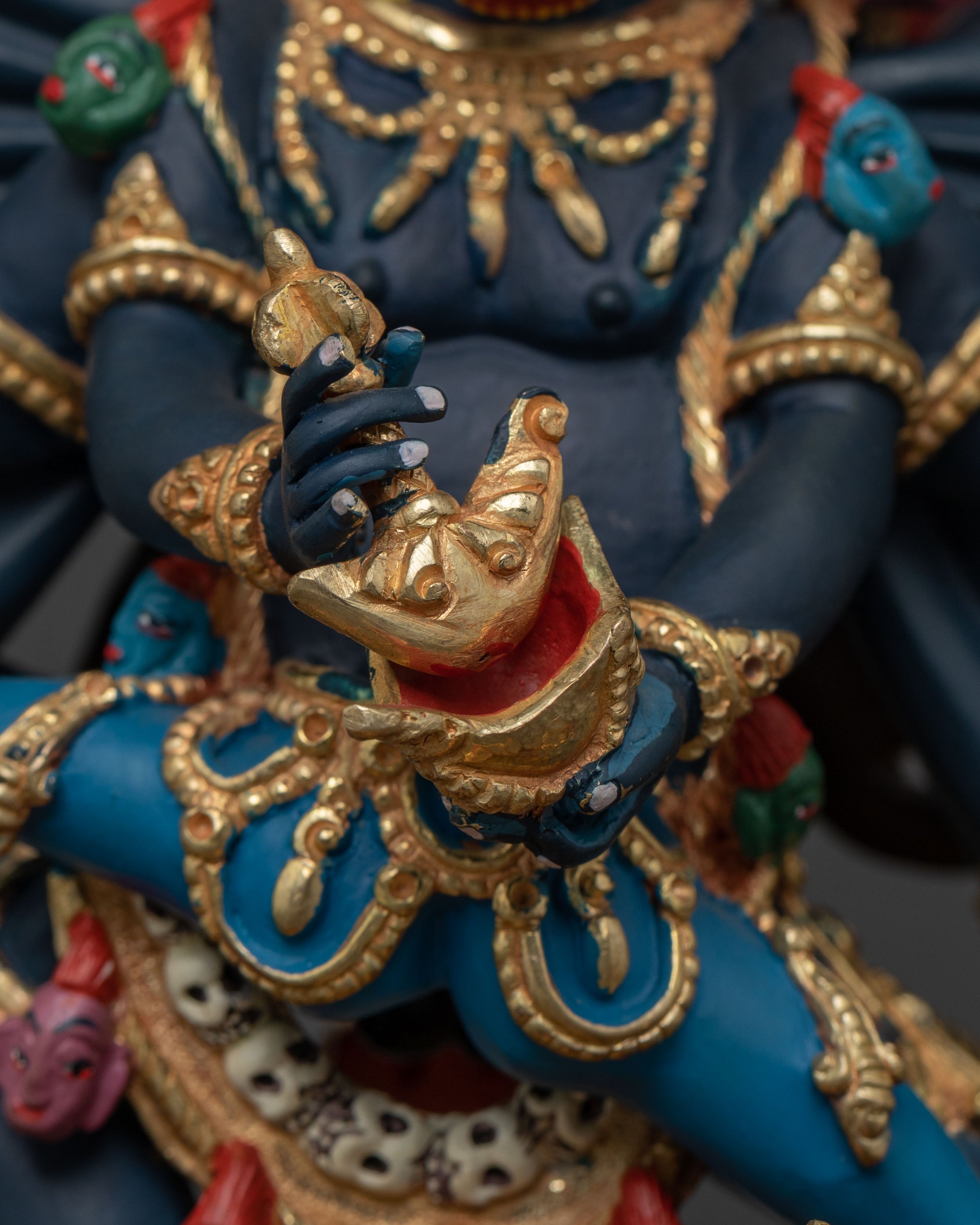 Yamantaka Sacred Statue for Altar Home Decor