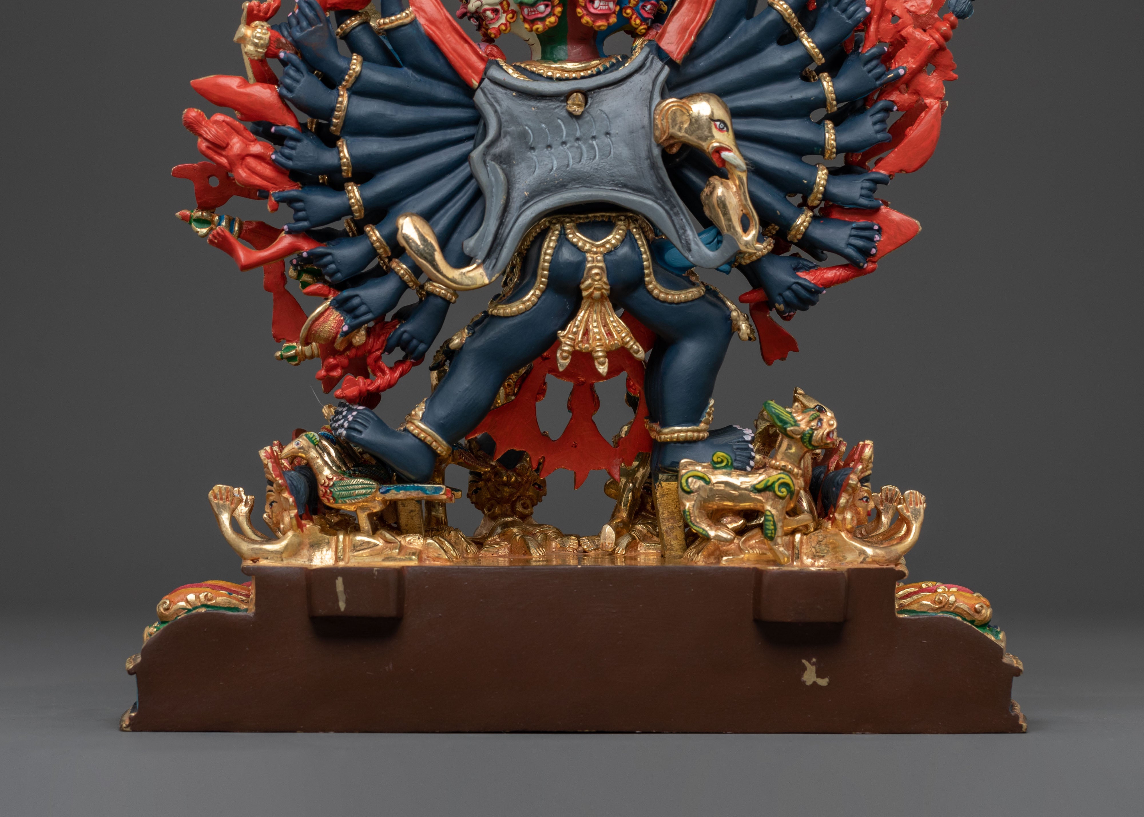 Yamantaka Sacred Statue for Altar Home Decor