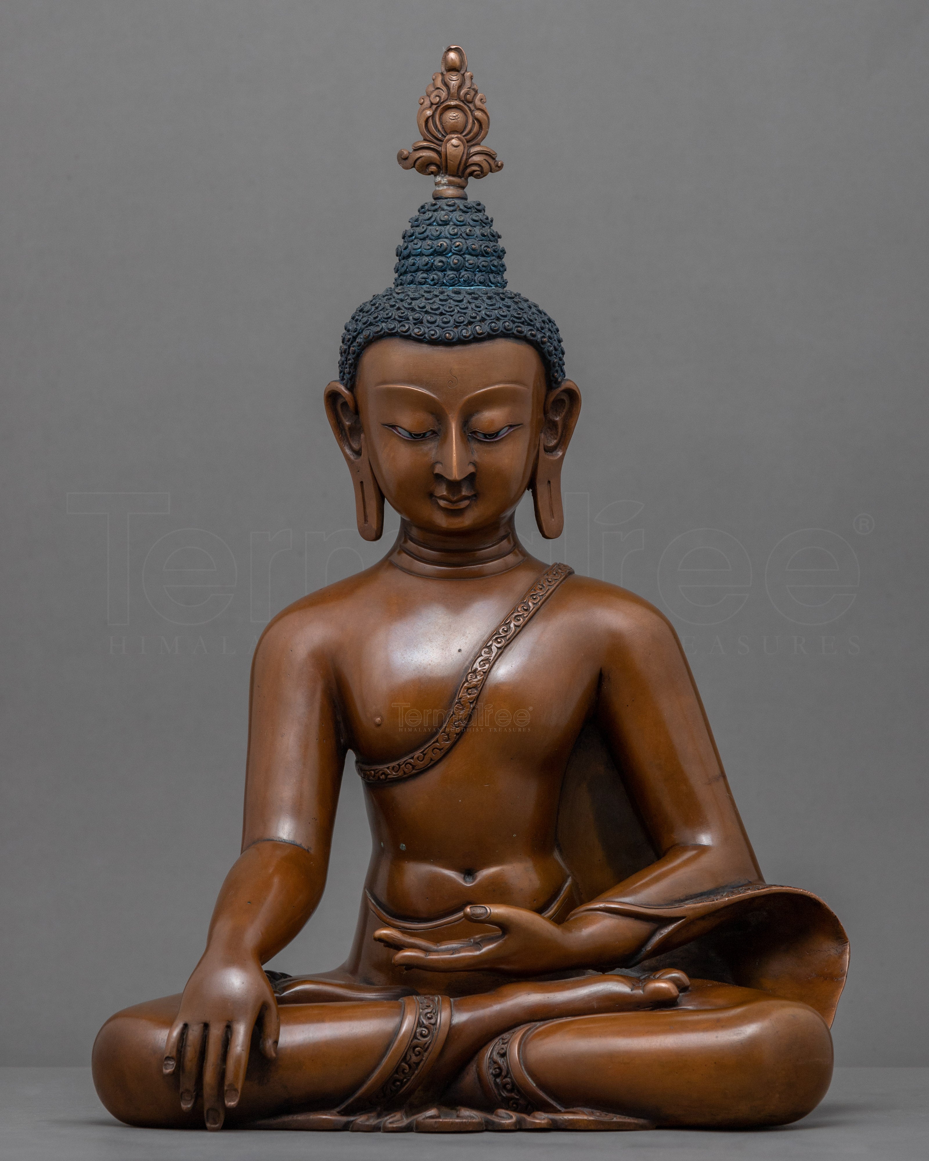 Traditional Home Decor Buddha Shakyamuni Statue | Himalayan Buddhist Art - Termatree
