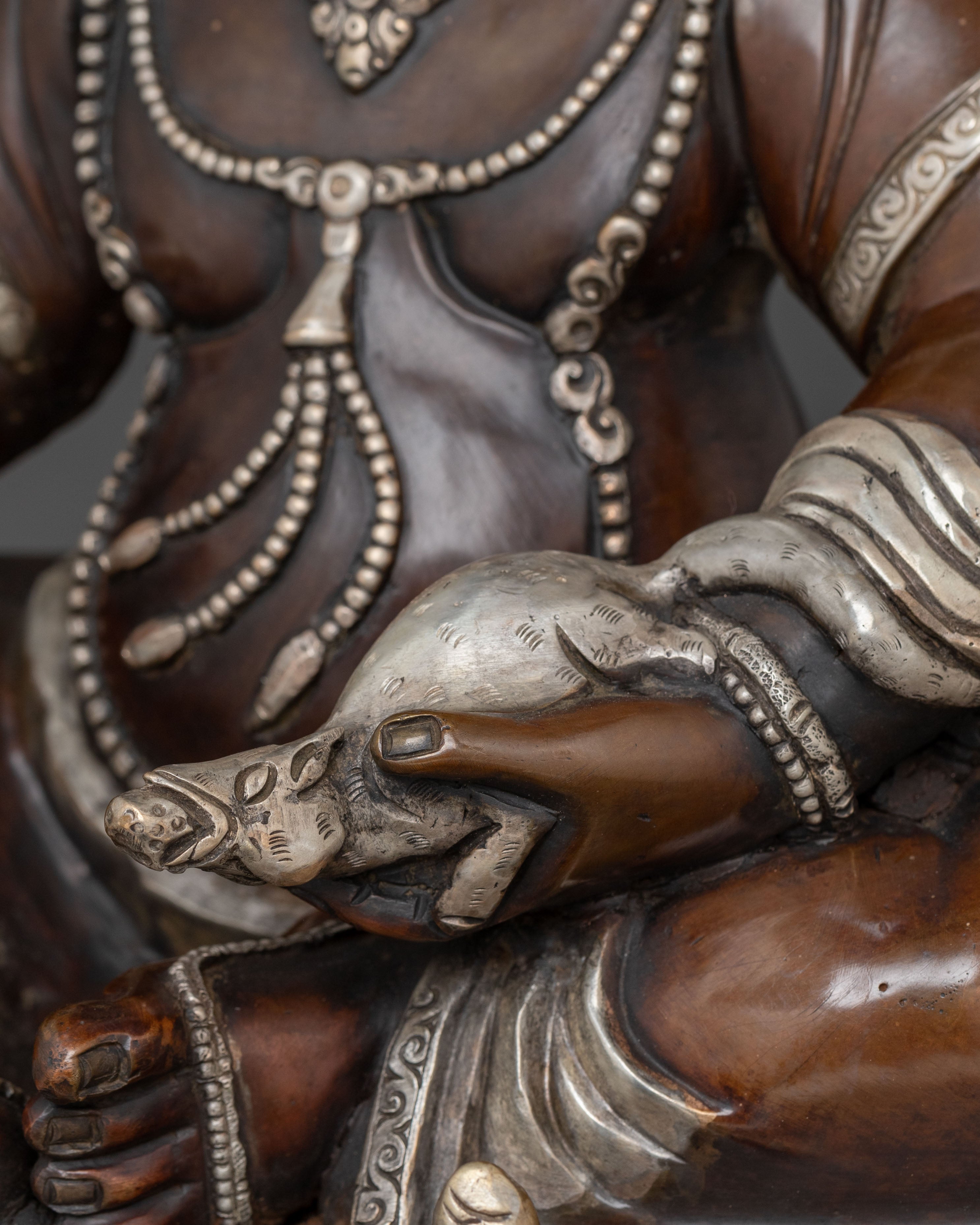 Dzambhala Spiritual Statue | Blessing Figure