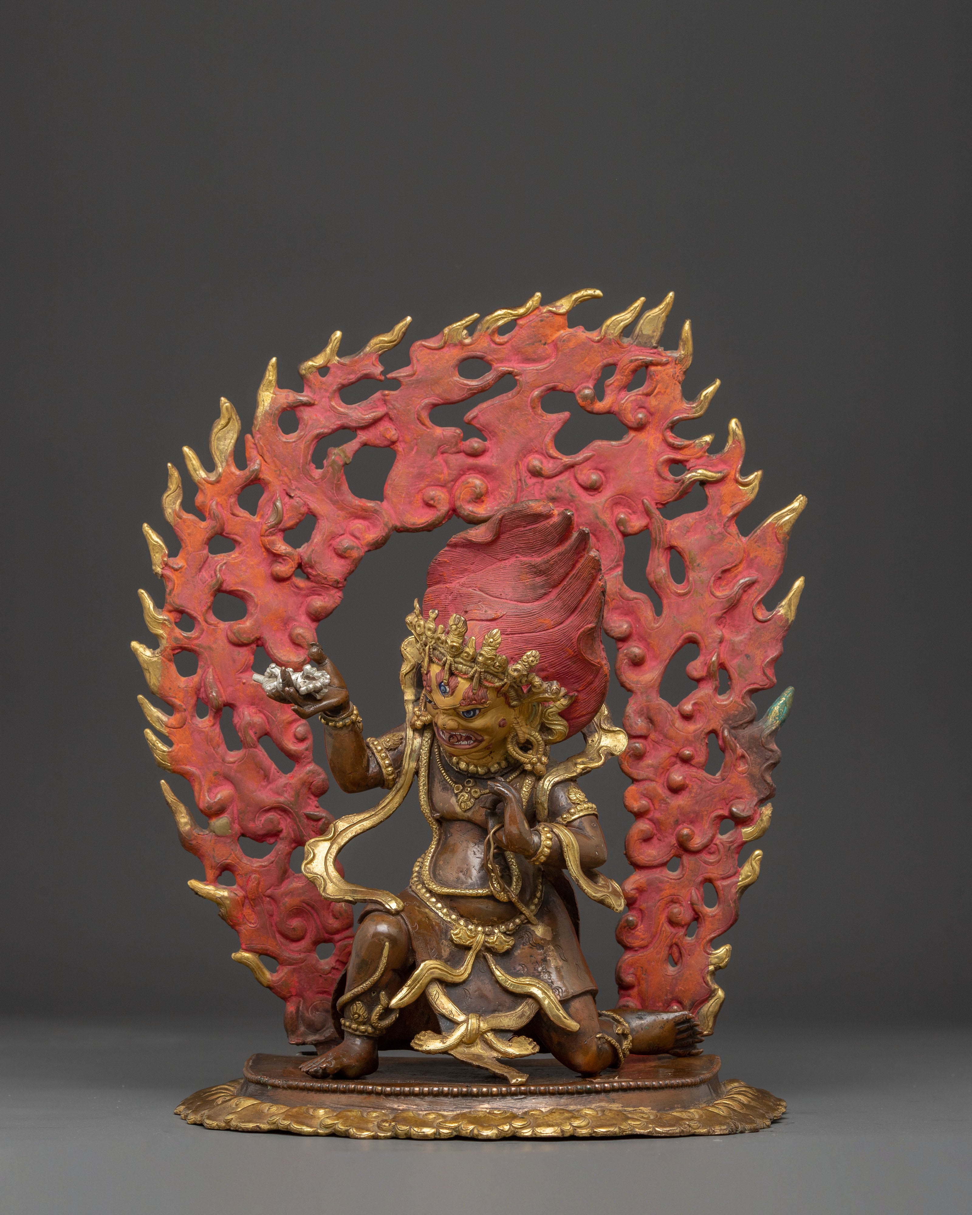 Handmade Statue of Achala | Guardian of the Dharma