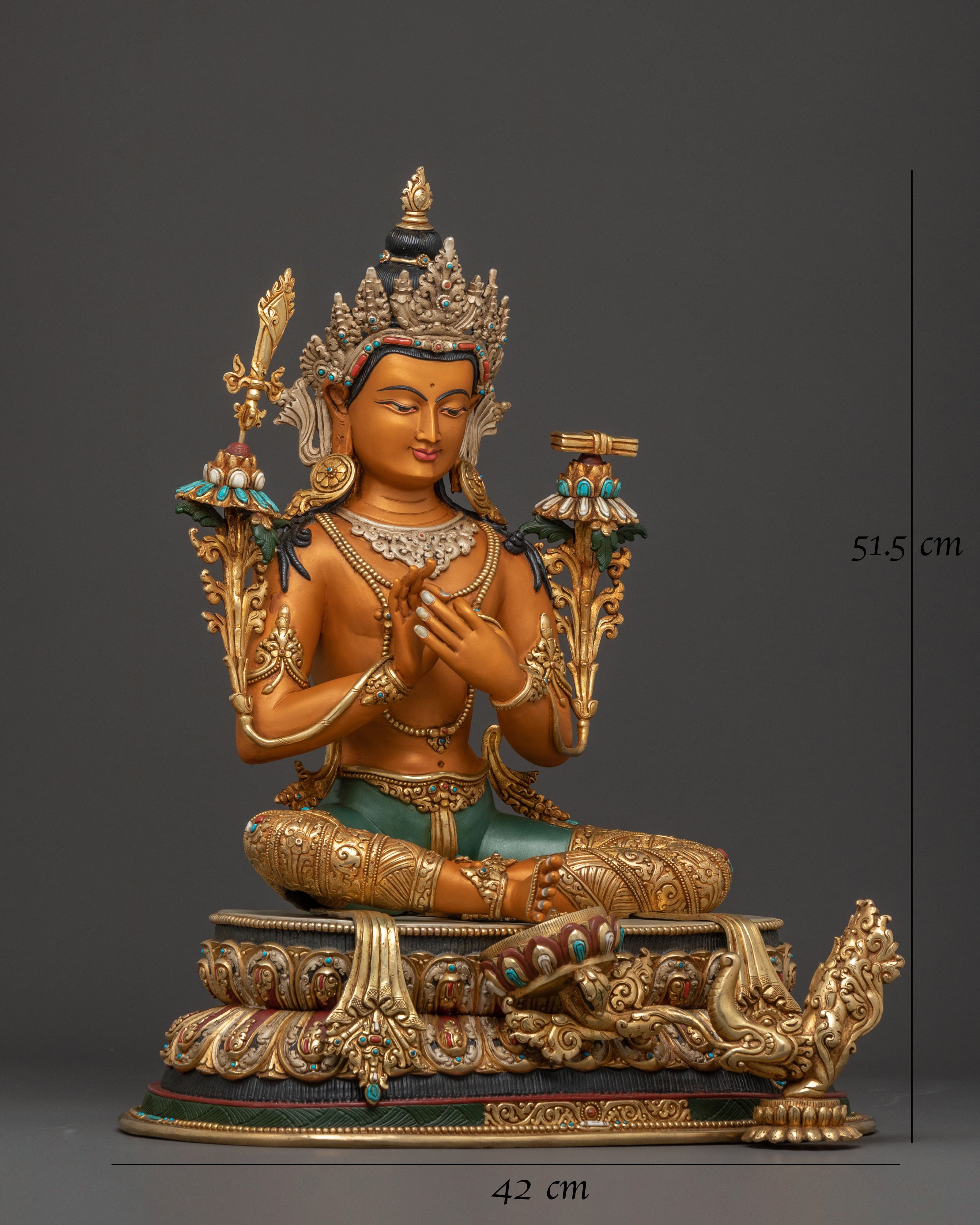 Tikshna Manjushri Sculpture | Figure of Wisdom