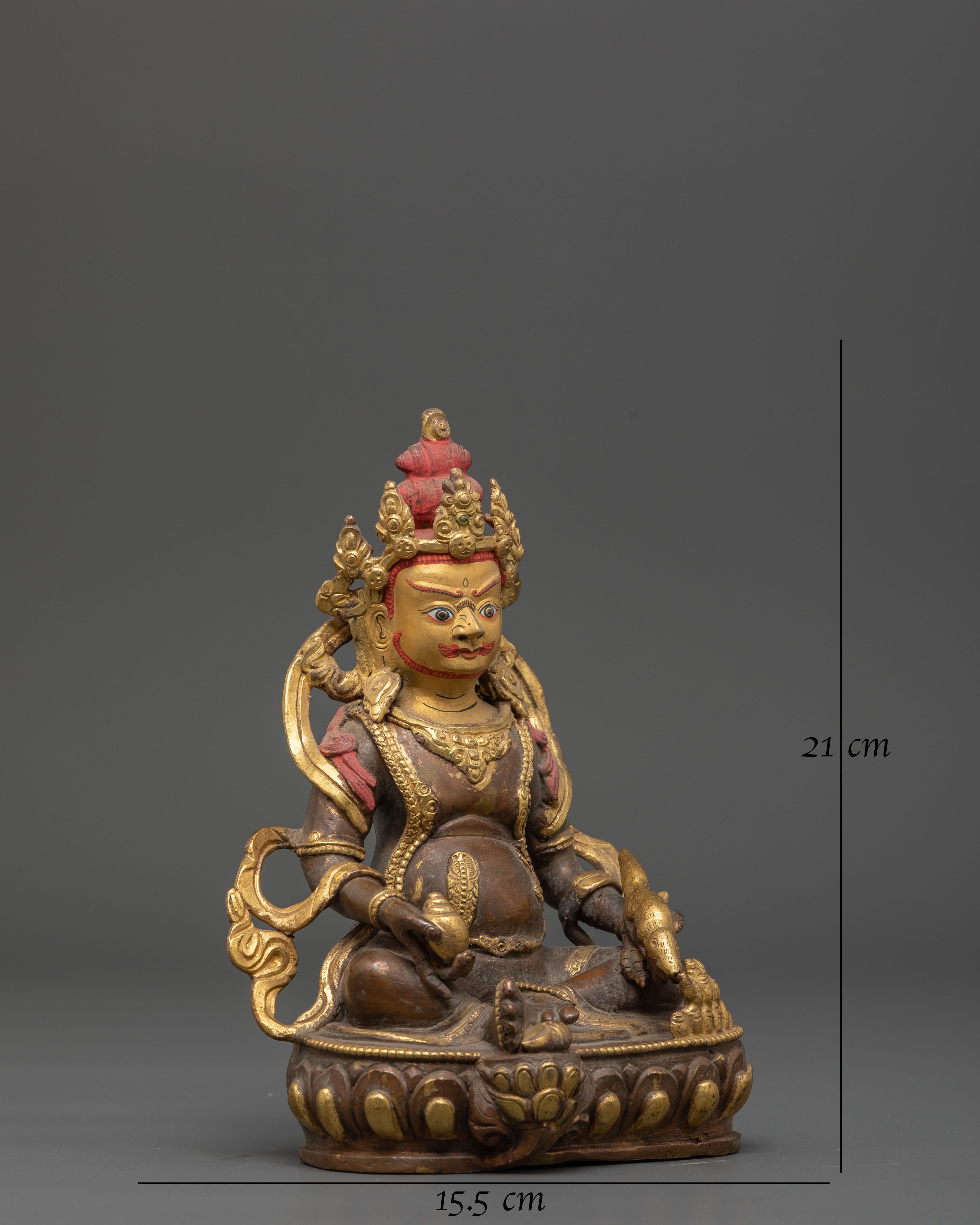 Sculpture of Abundance Icon Lord Dzambhala