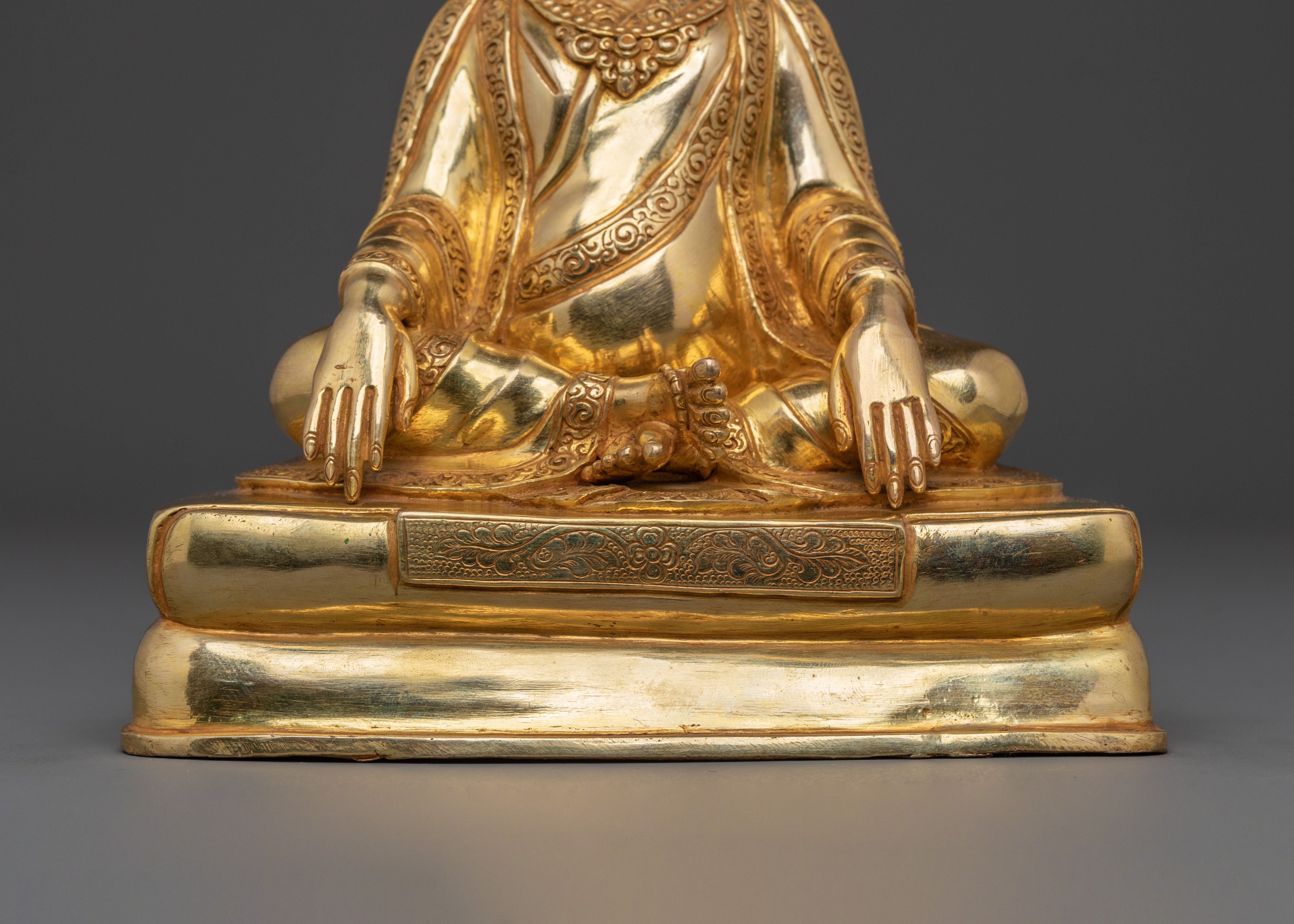 Tibetan Buddhist Statue of Marpha | Buddhist Alter Decor