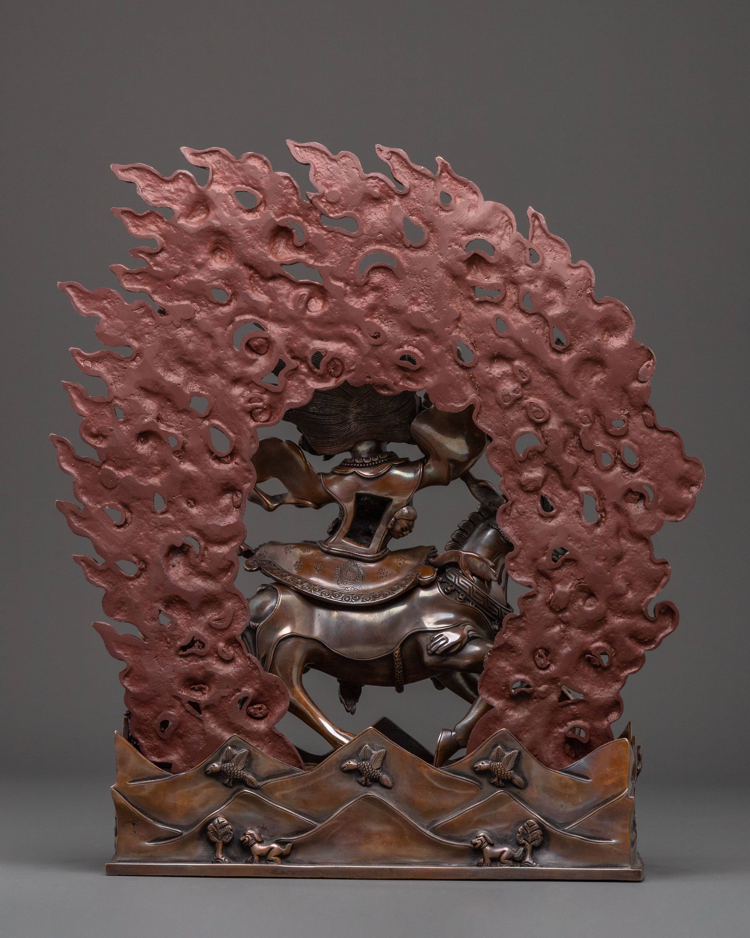 Shri Devi Handcrafted: Oxidized Copper Body | Handcrafted in Nepal