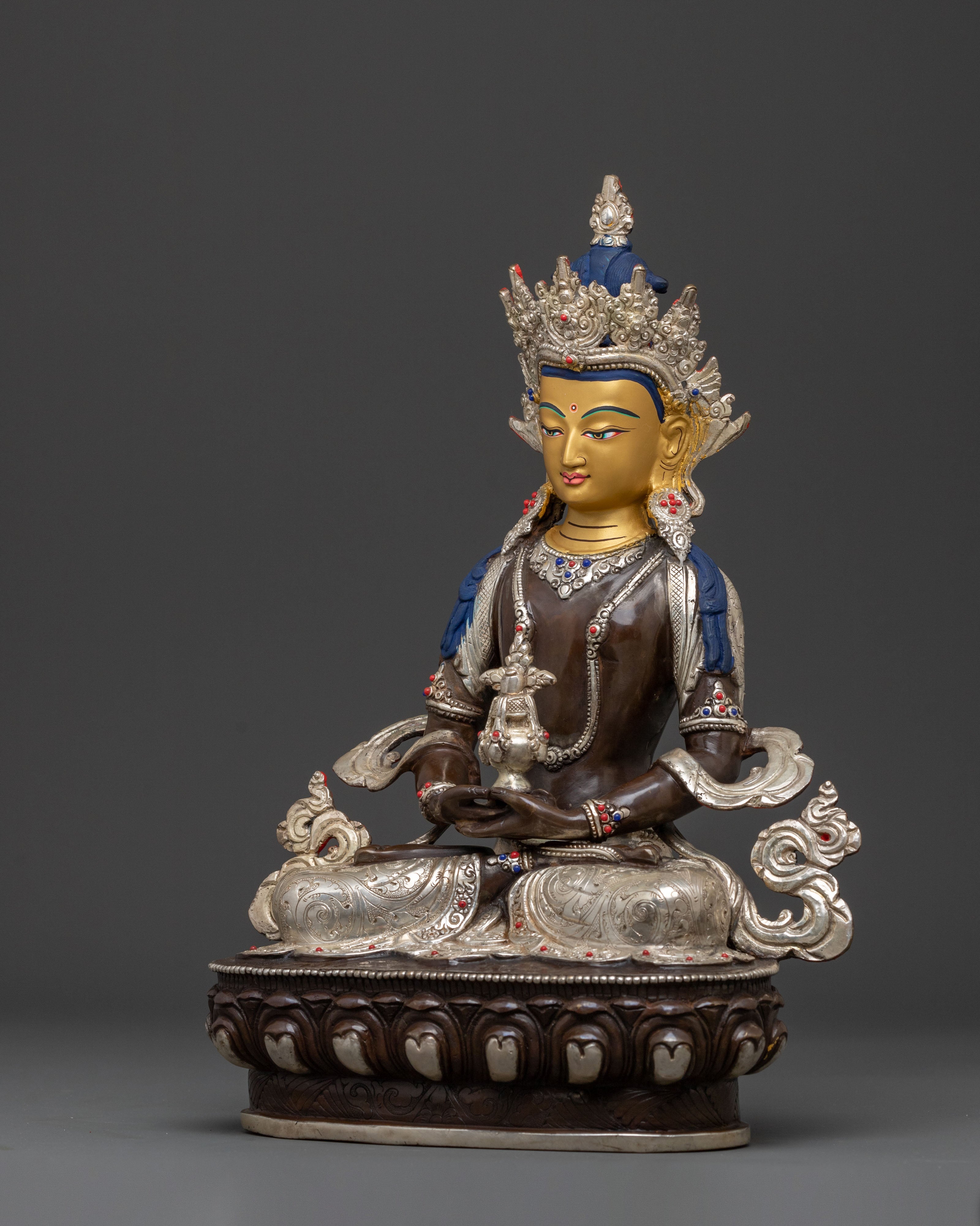 Long Life Amitayus Buddha Figurine | Meditation Decor