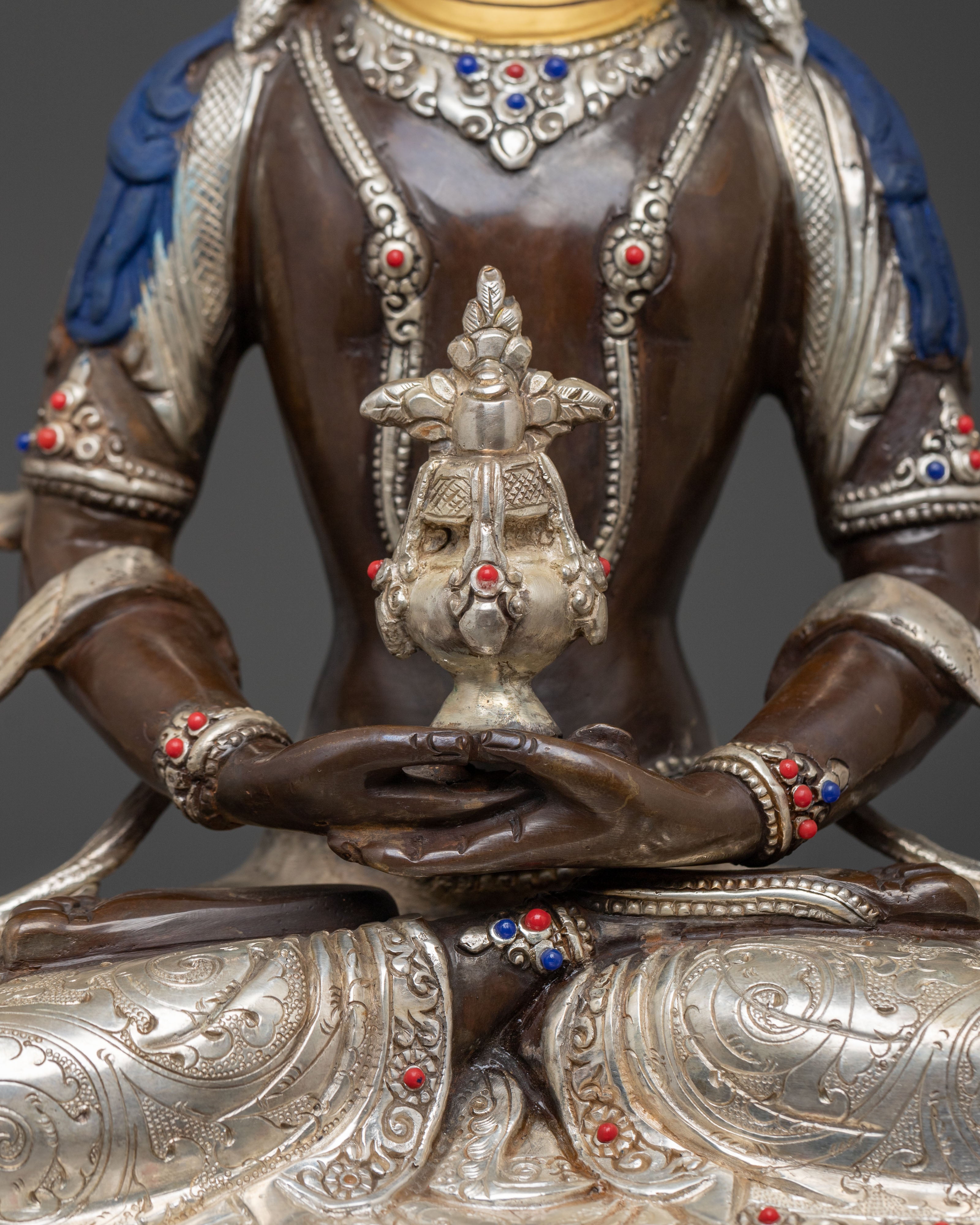 Long Life Amitayus Buddha Figurine | Meditation Decor