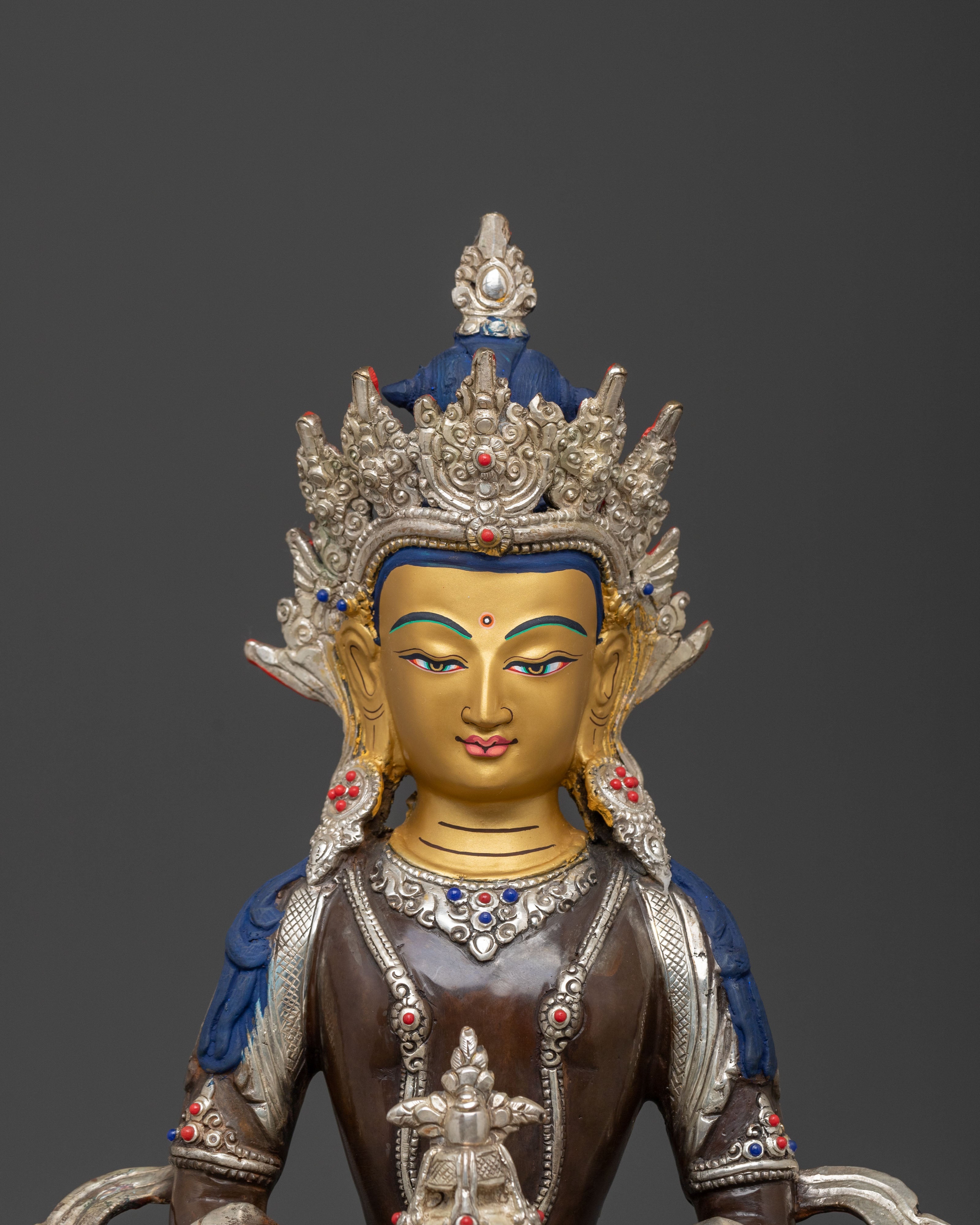 Long Life Amitayus Buddha Figurine | Meditation Decor