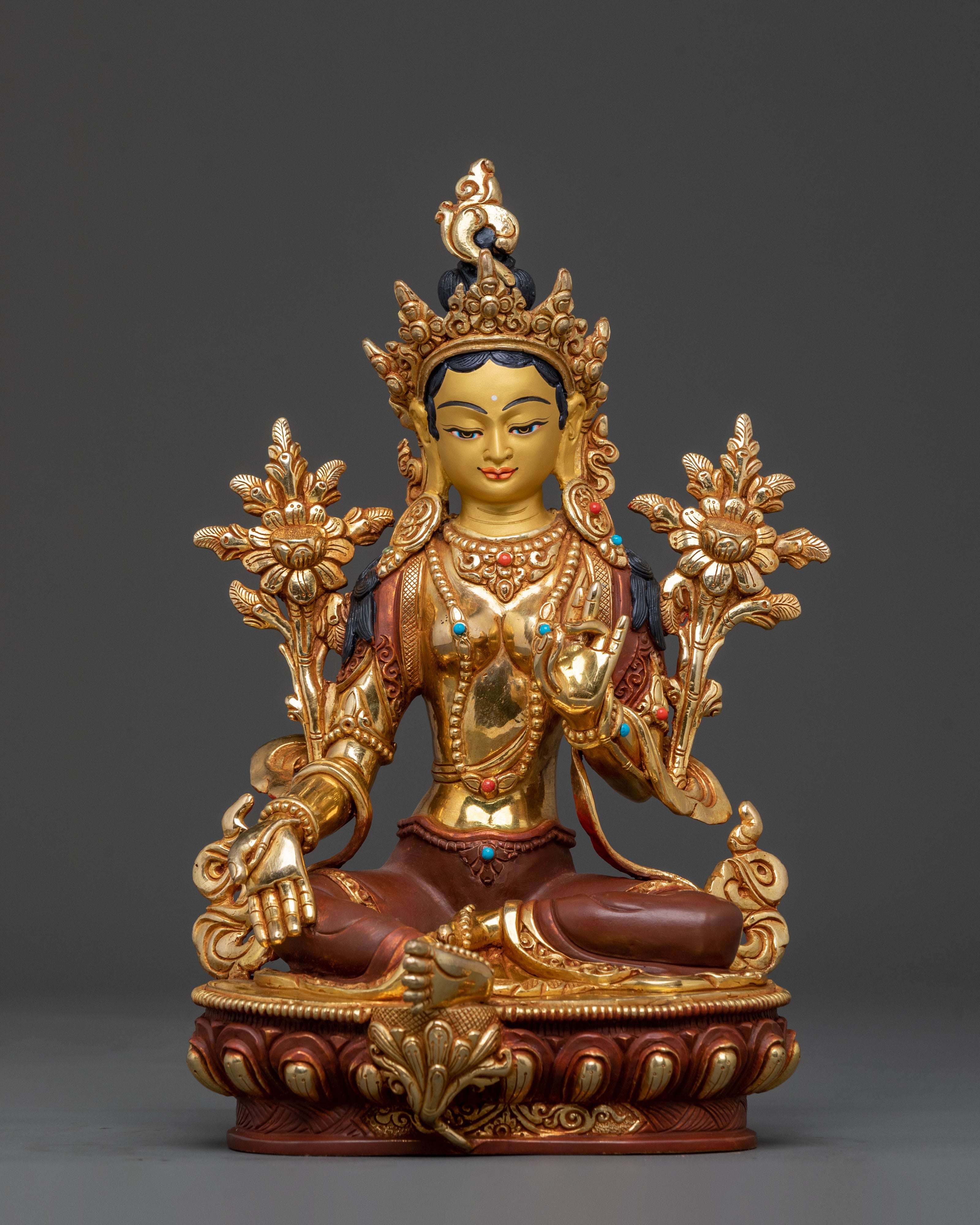 Surya Gupta Tradition 21 Tara Statue Set