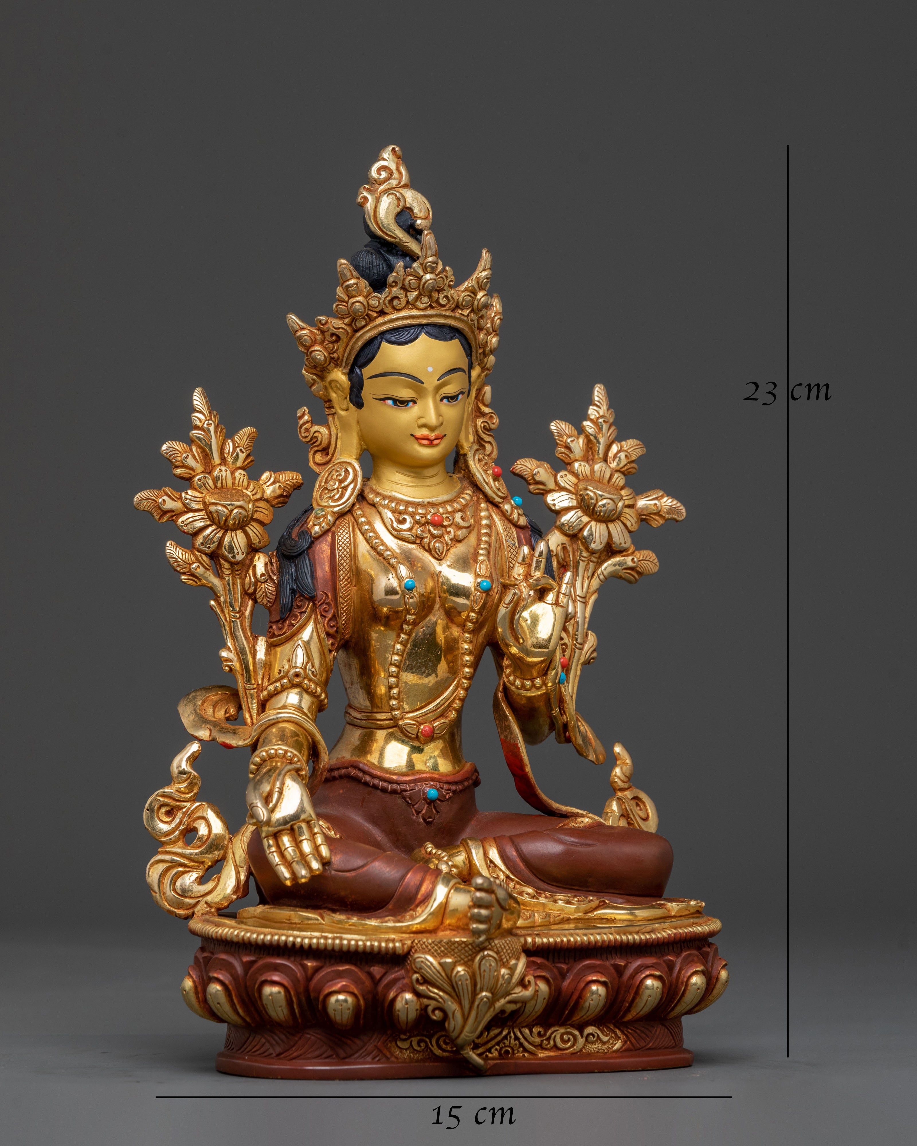 Surya Gupta Tradition 21 Tara Statue Set