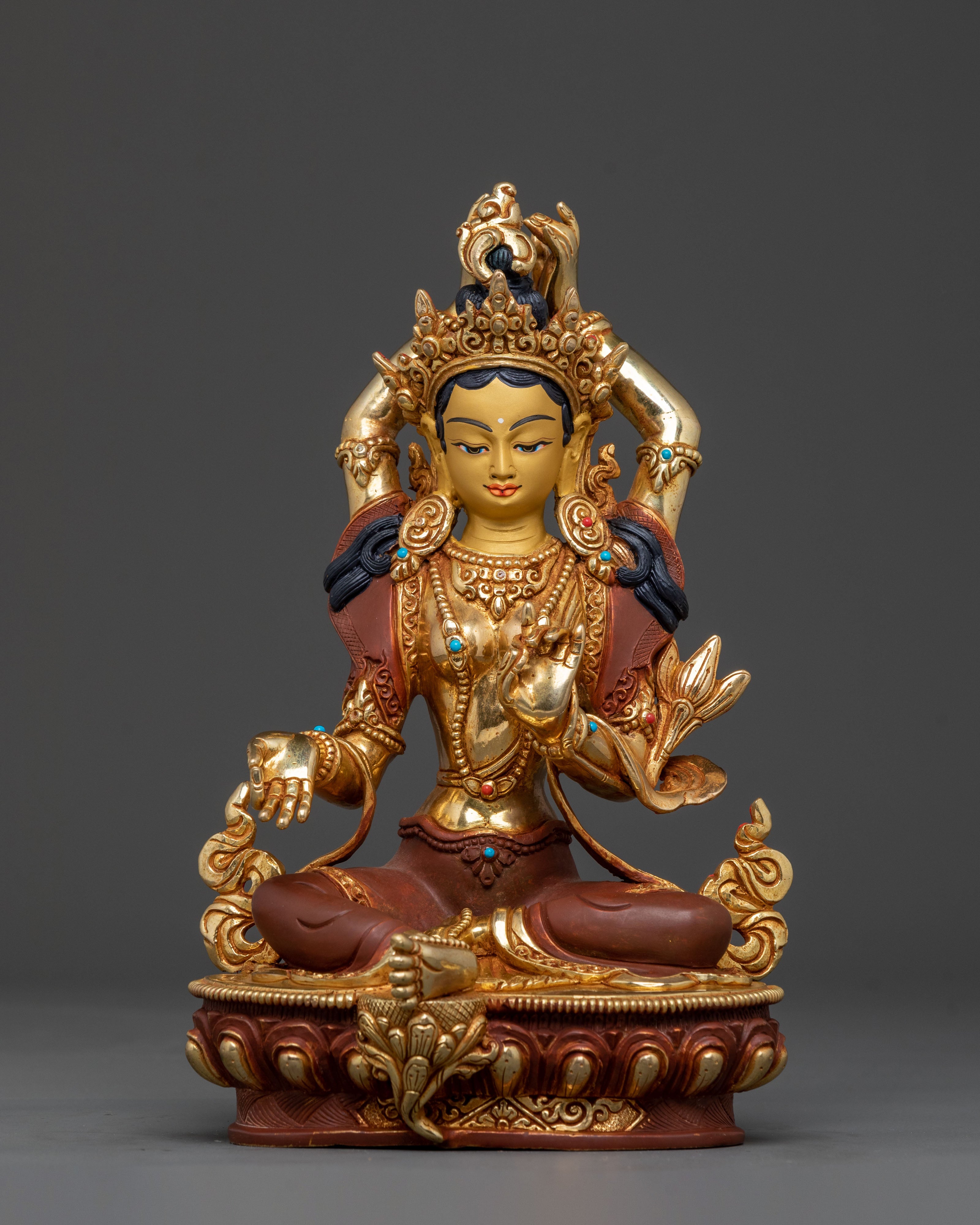 Surya Gupta Tradition 21 Tara Statue Set